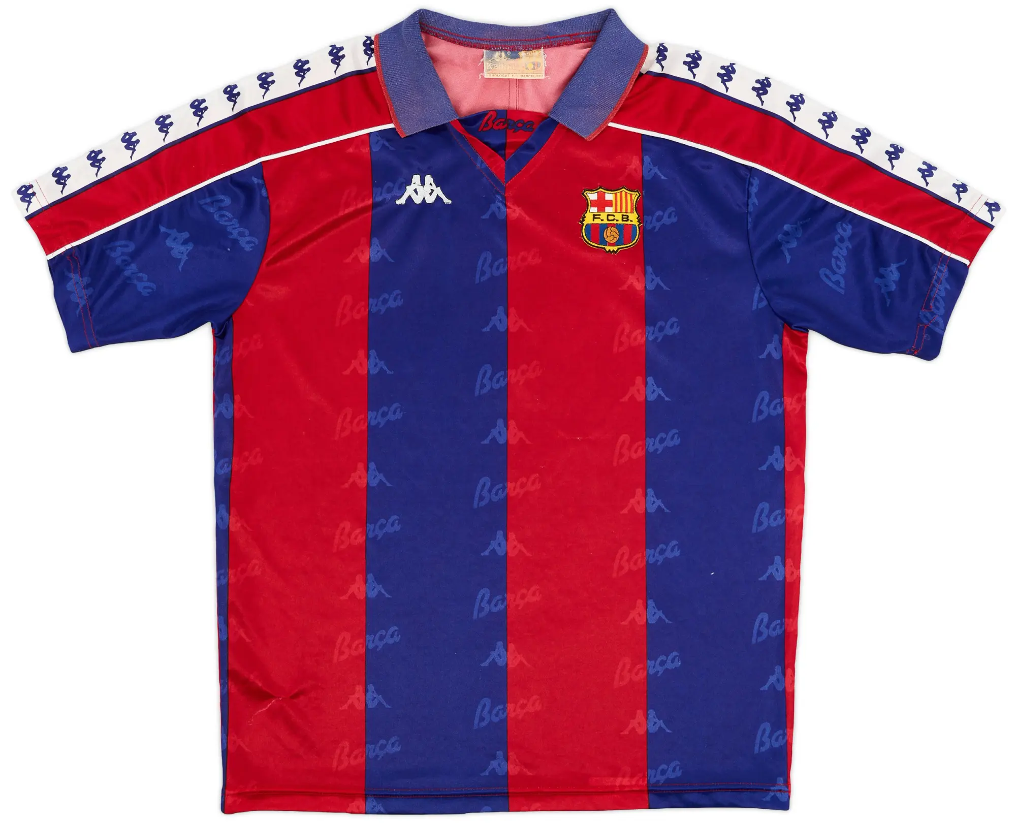 Kappa 1992-95 Barcelona Home Shirt - 7/10 - (L)