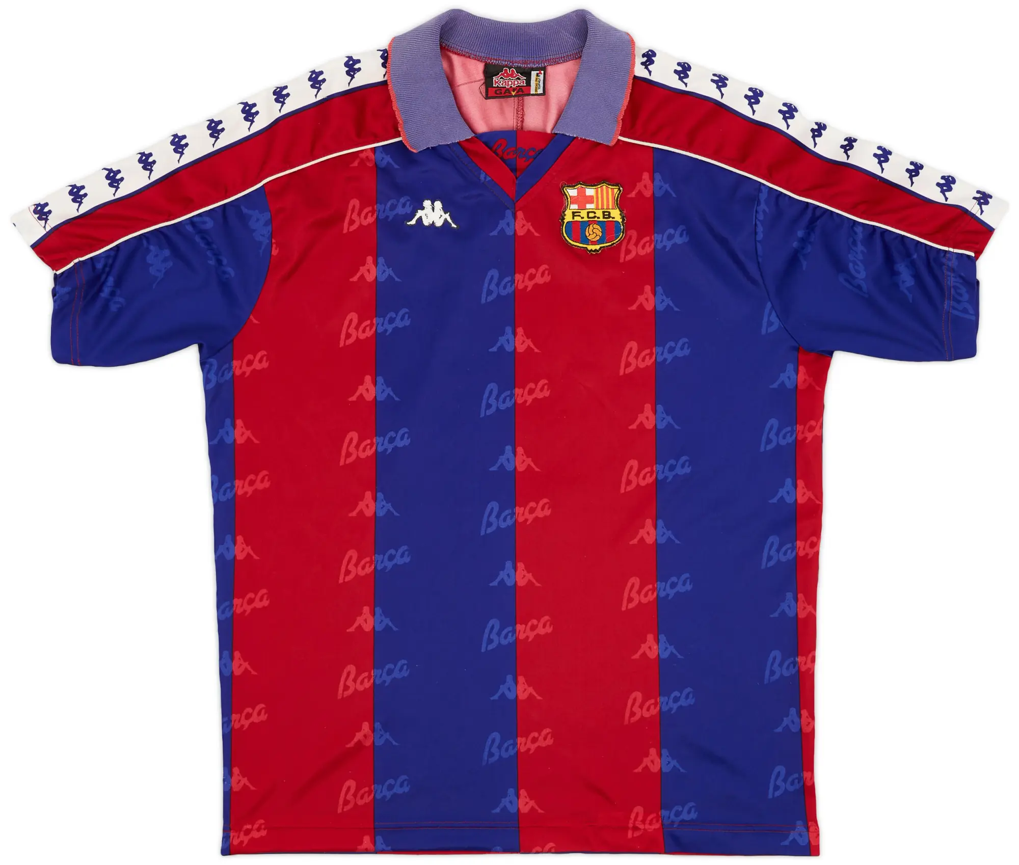 Kappa 1992-95 Barcelona Home Shirt - 6/10 - (L)