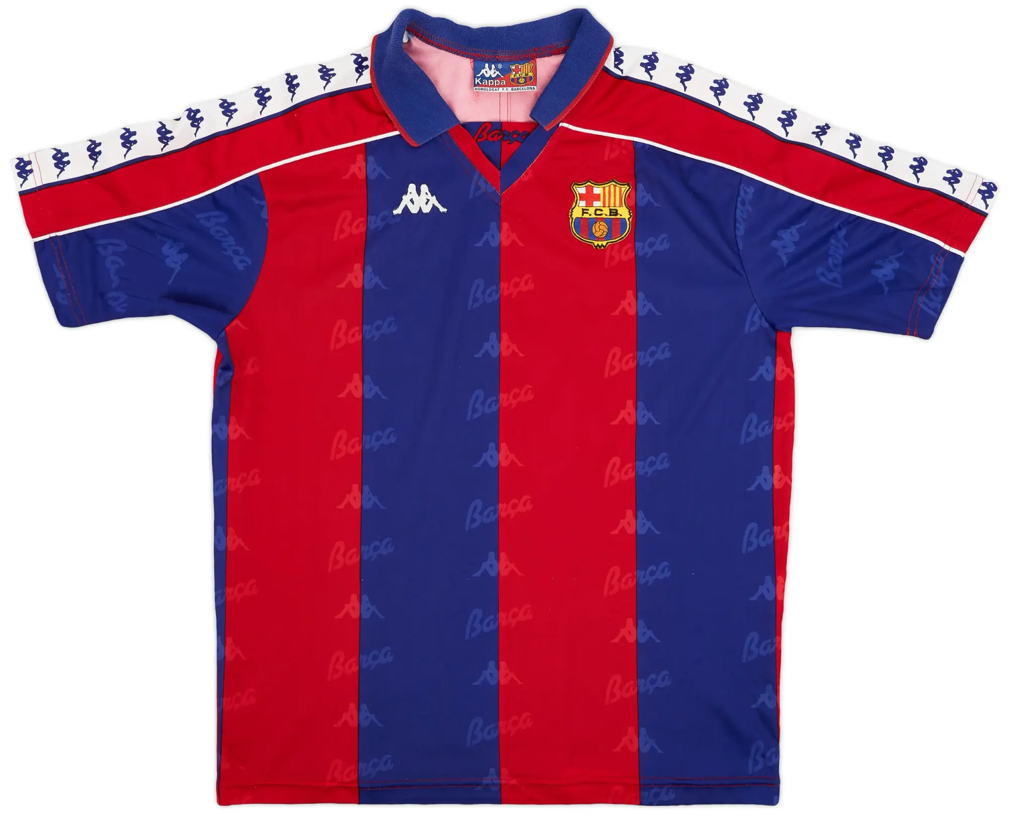 Kappa 1992-95 Barcelona Home Shirt - 9/10 - (L)