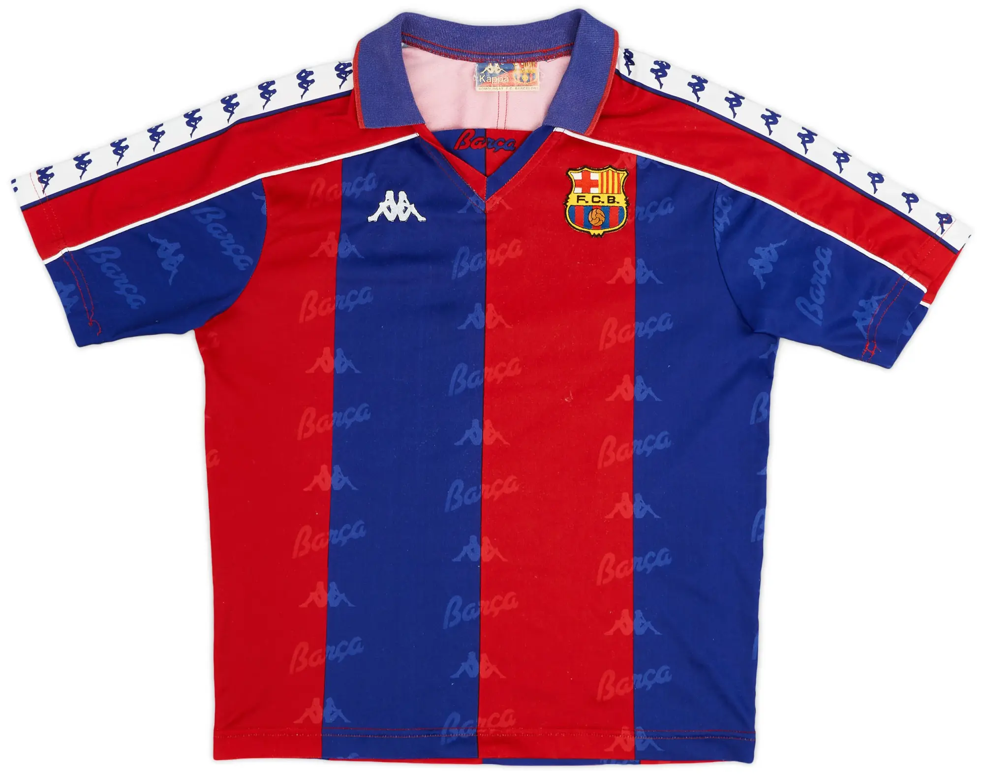 Kappa 1992-95 Barcelona Home Shirt - 8/10 - (S)