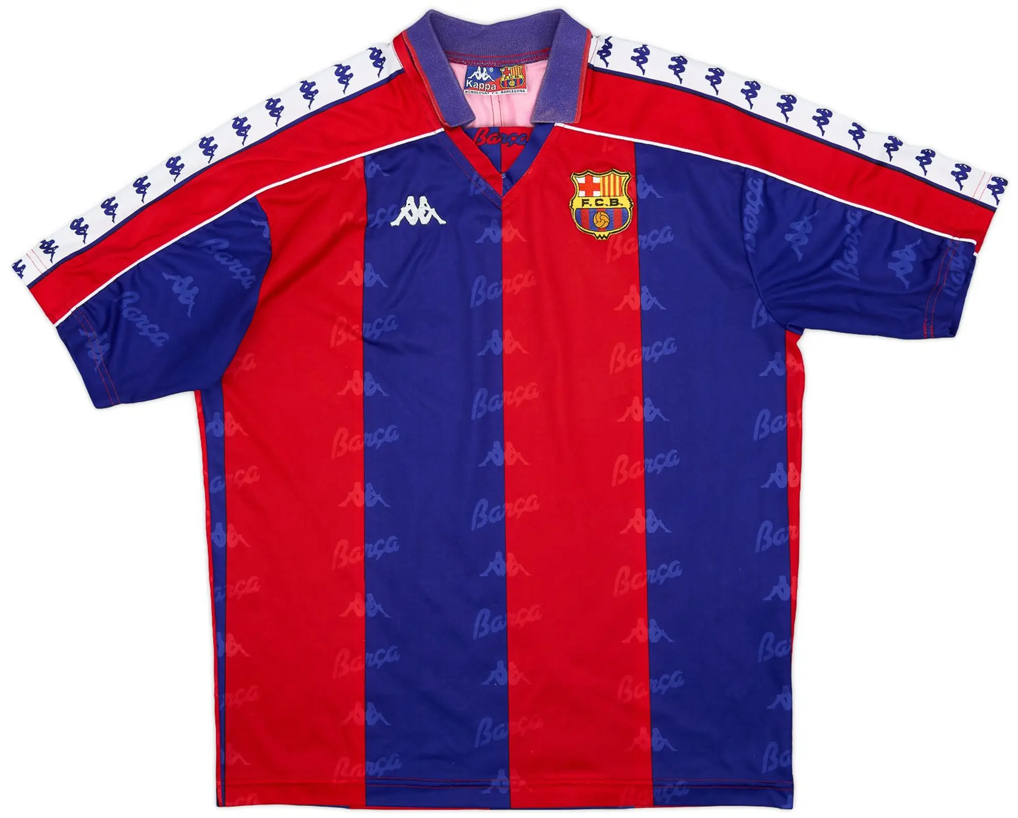 Kappa 1992-95 Barcelona Home Shirt - 7/10 - (L)