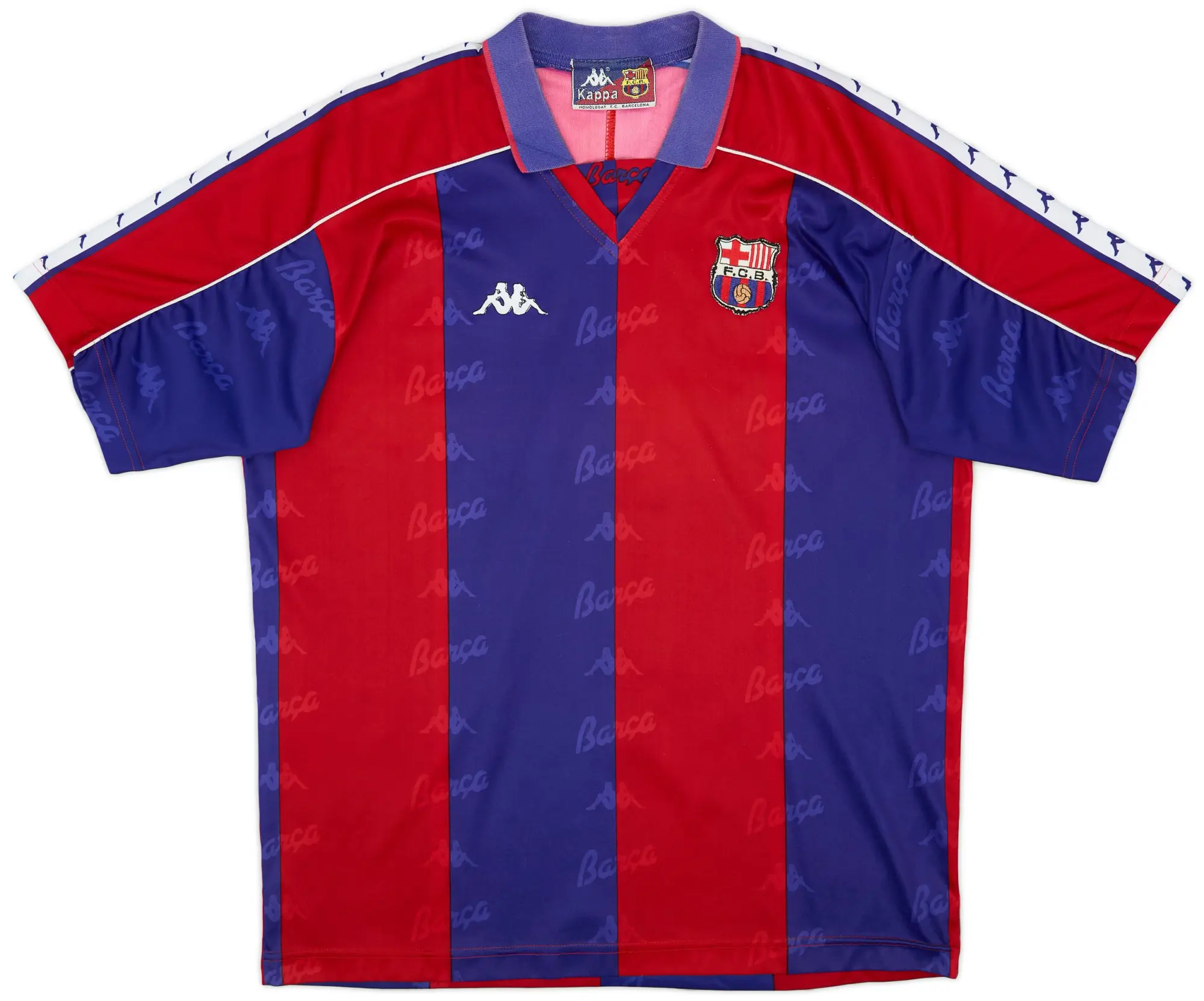 Kappa 1992-95 Barcelona Home Shirt - 6/10 - (L)