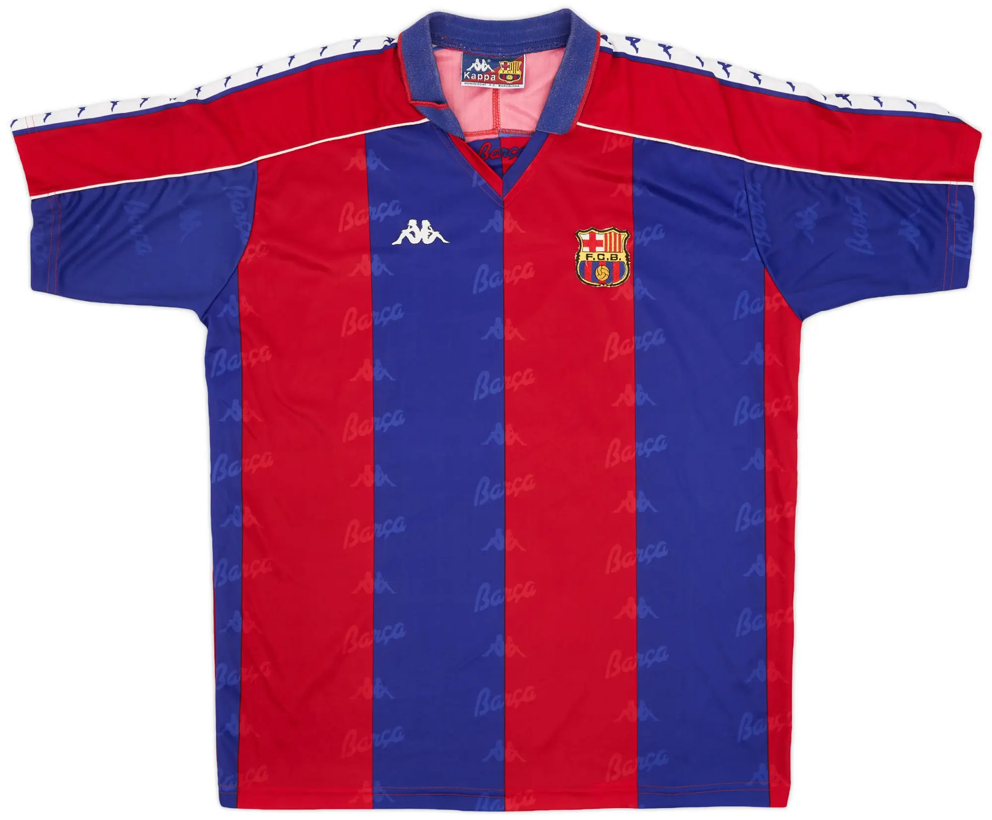 Kappa 1992-95 Barcelona Home Shirt - 8/10 - (XL)