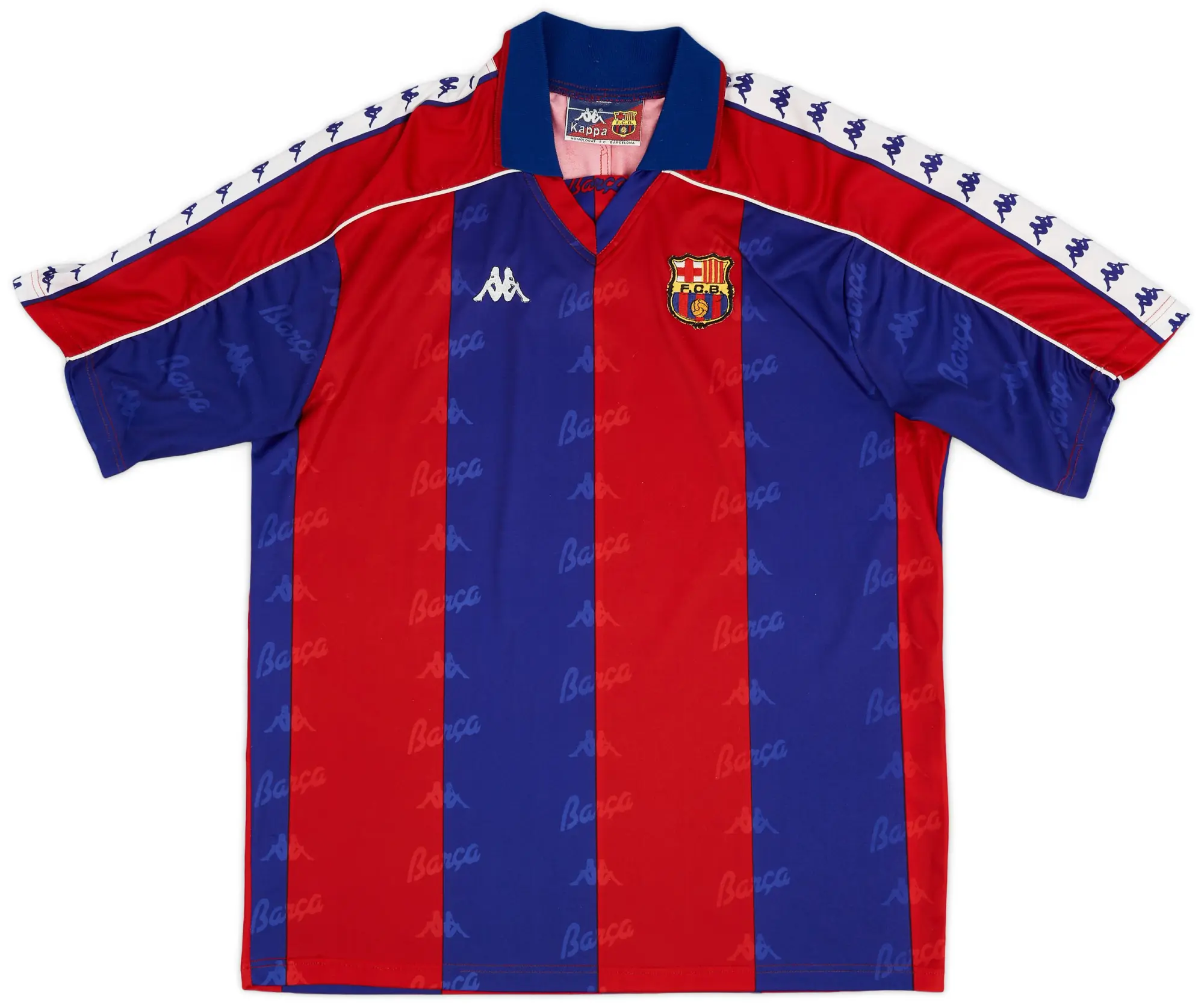 Kappa 1992-95 Barcelona Home Shirt - 8/10 - (XL)