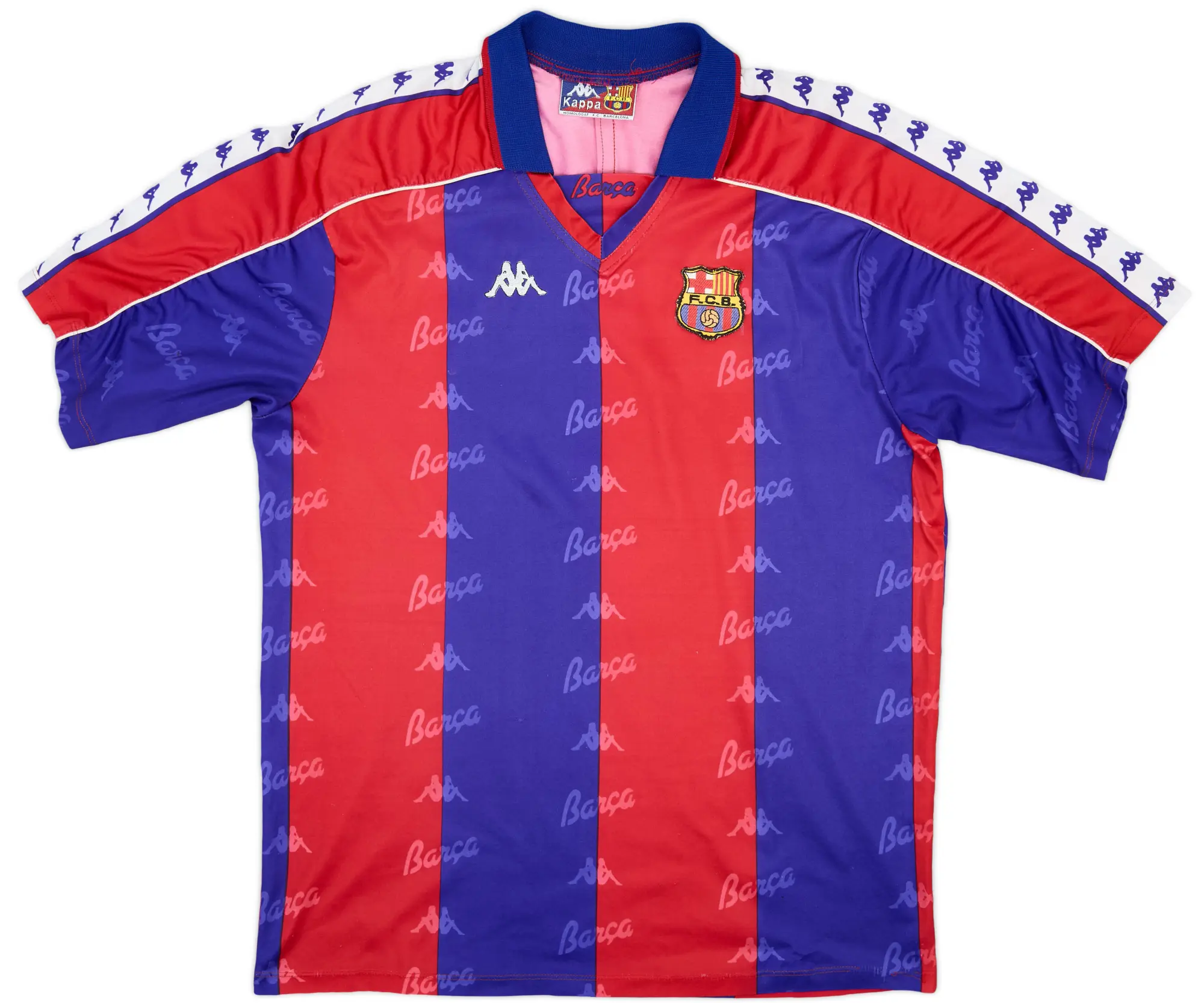 Kappa 1992-95 Barcelona Home Shirt - 7/10 - (XL)