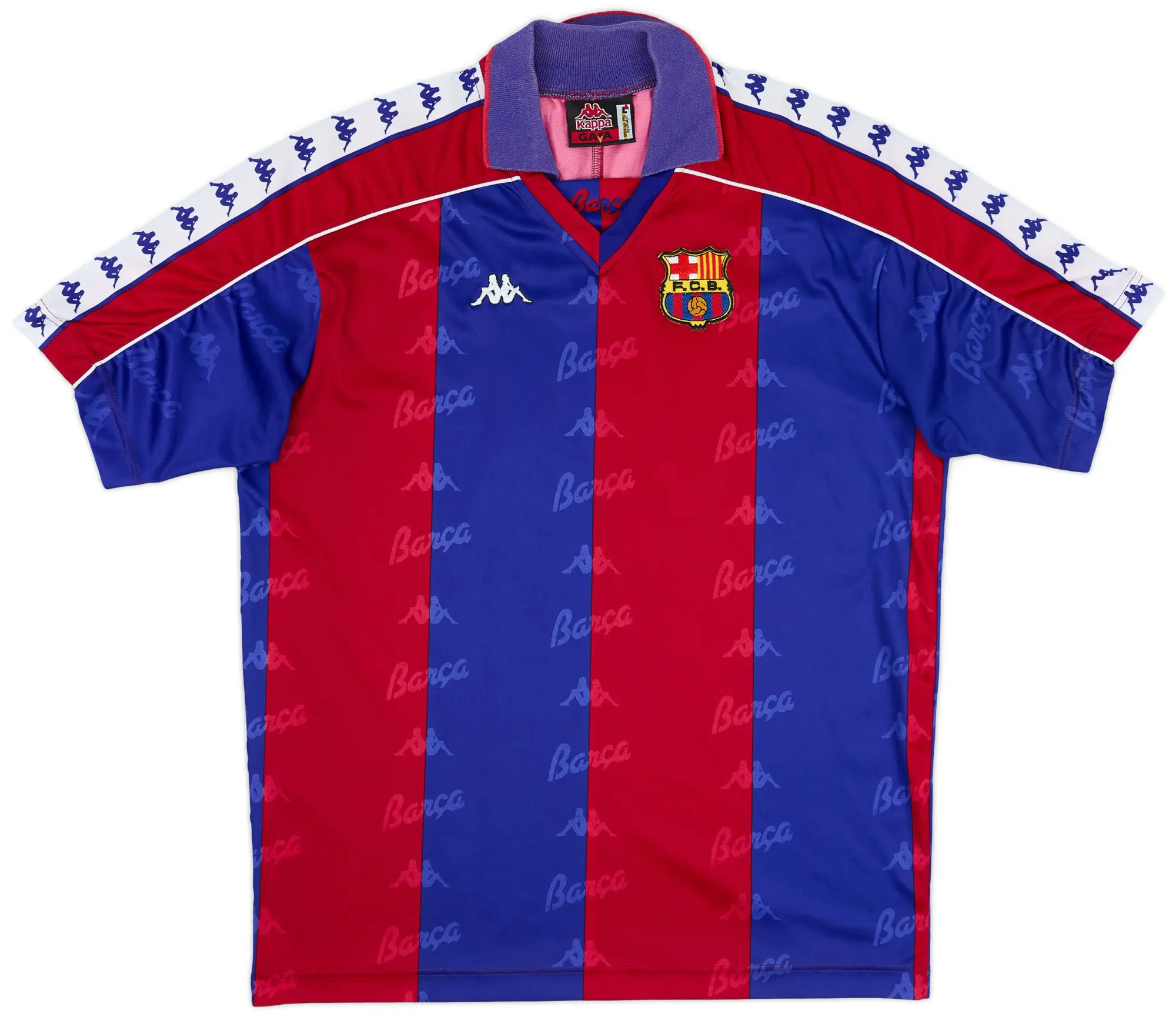 Kappa 1992-95 Barcelona Home Shirt - 8/10 - (L)