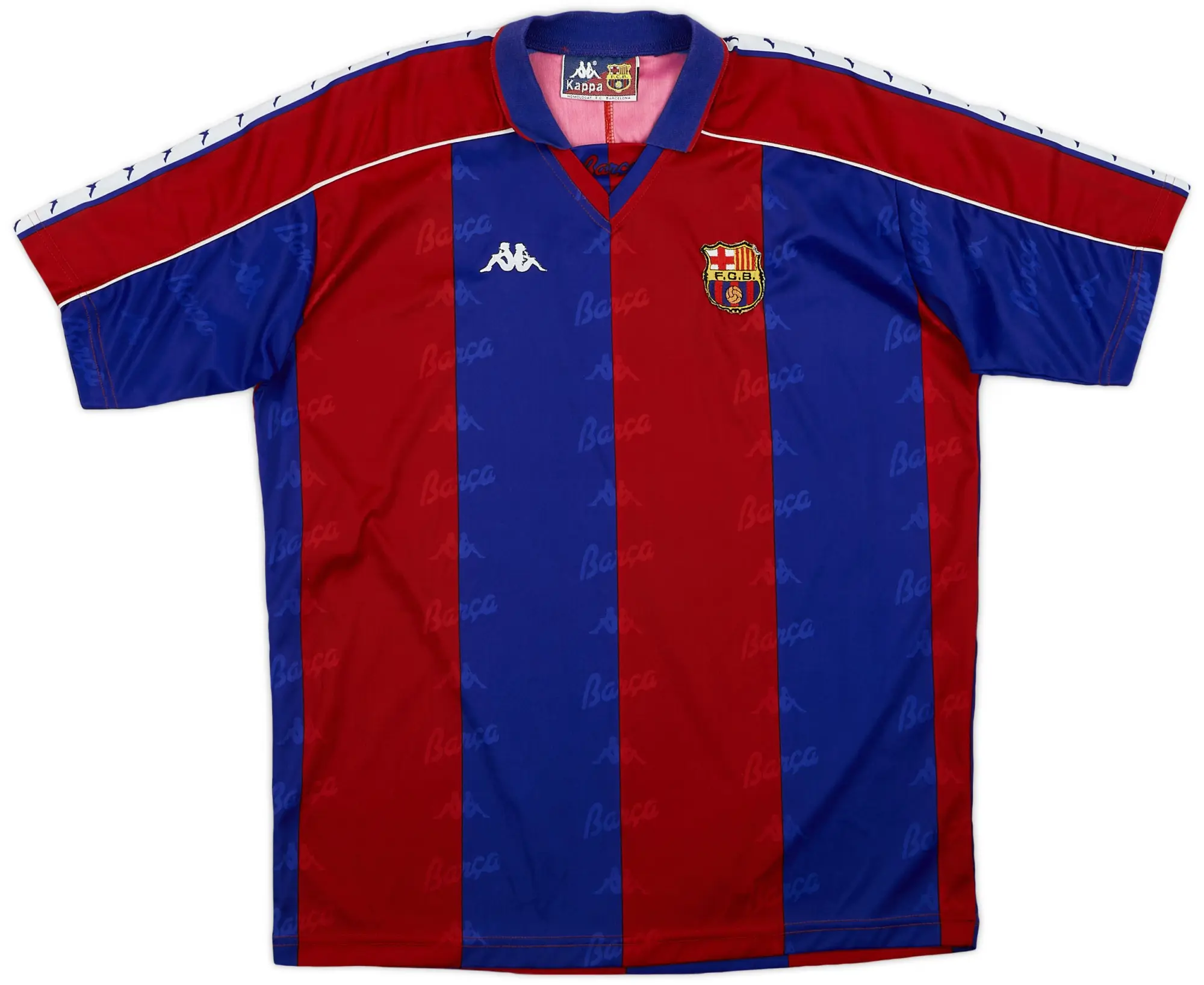 Kappa 1992-95 Barcelona Home Shirt - 8/10 - (XL)