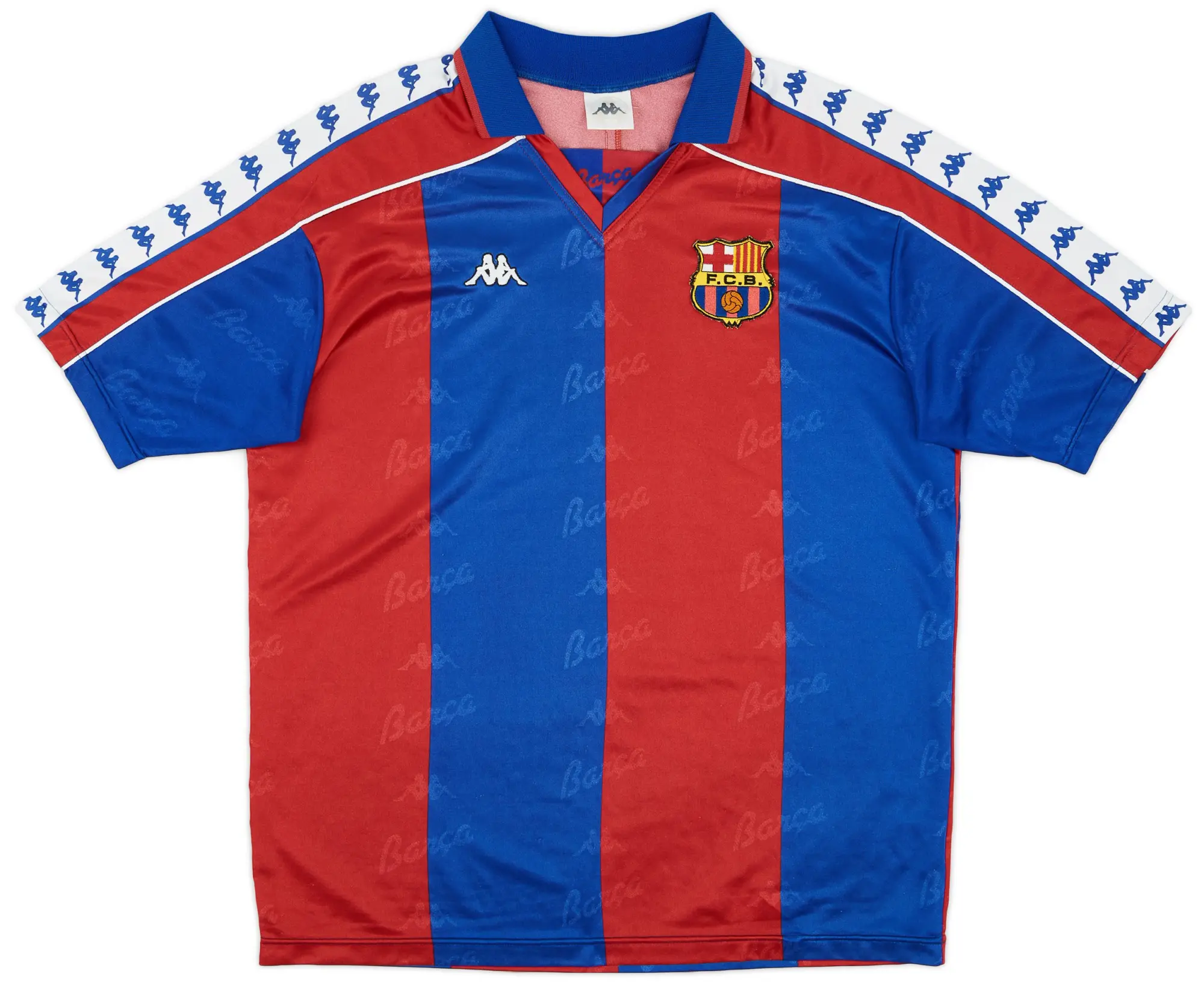 Kappa 1992-95 Barcelona Home Shirt - 8/10 - (L)