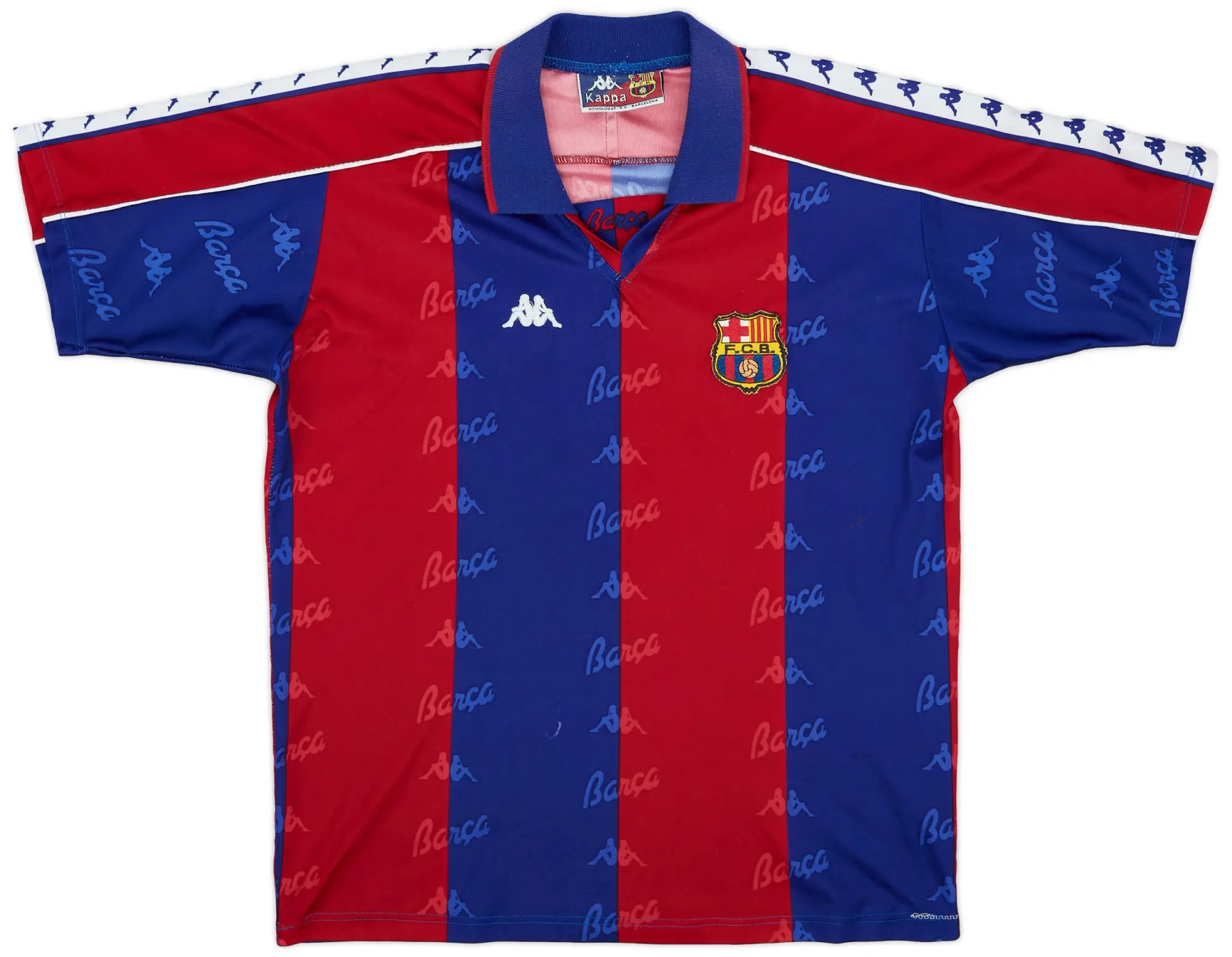 Kappa 1992-95 Barcelona Home Shirt - 5/10 - (XL)