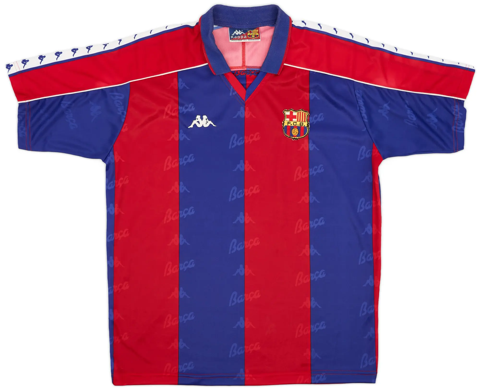 Kappa 1992-95 Barcelona Home Shirt - 7/10 - (L)