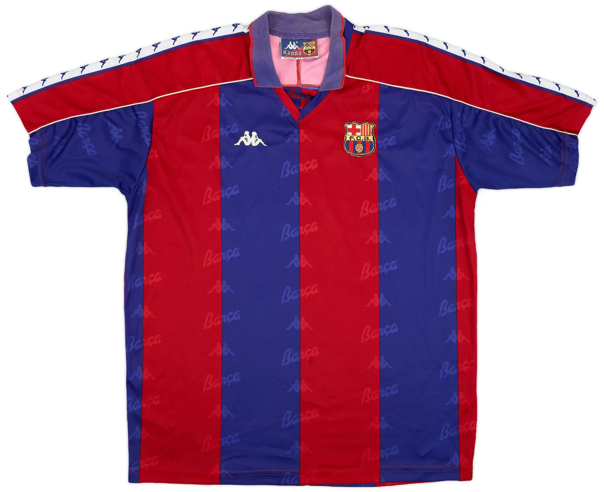 Kappa 1992-95 Barcelona Home Shirt - 8/10 - (XL)