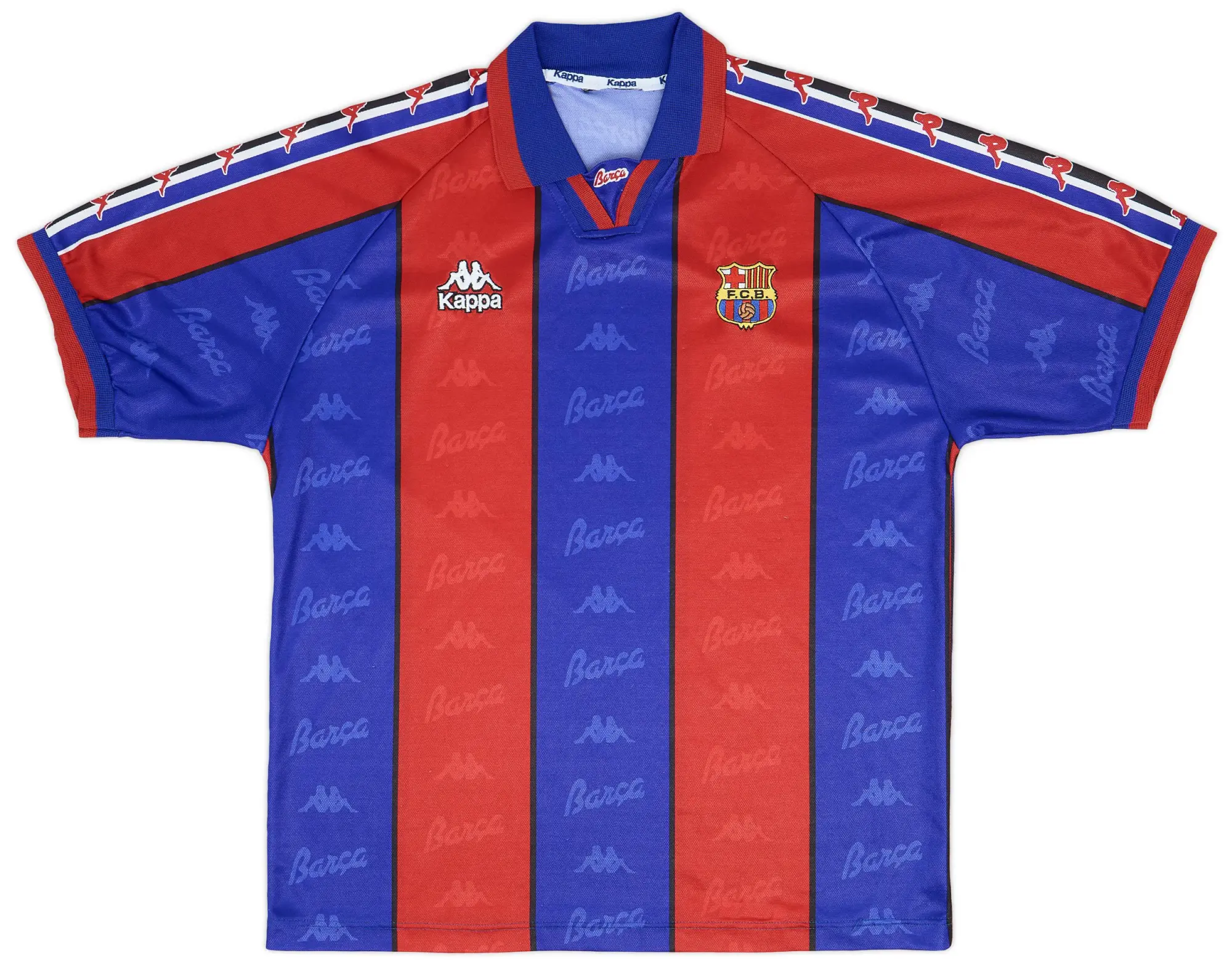 Kappa 1995-97 Barcelona Home Shirt - 8/10 - (XL)