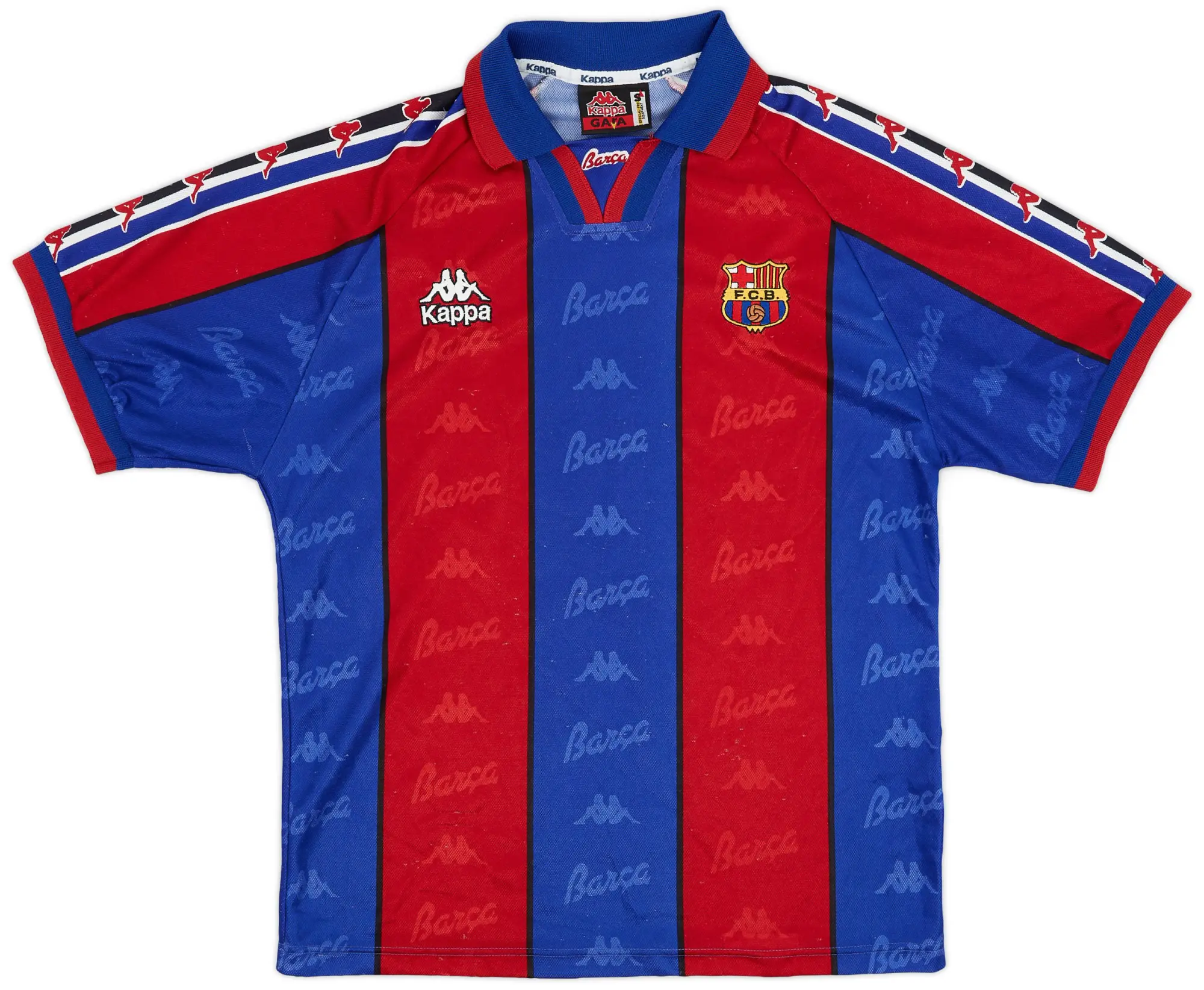 Kappa 1995-97 Barcelona Home Shirt - 8/10 - (S)