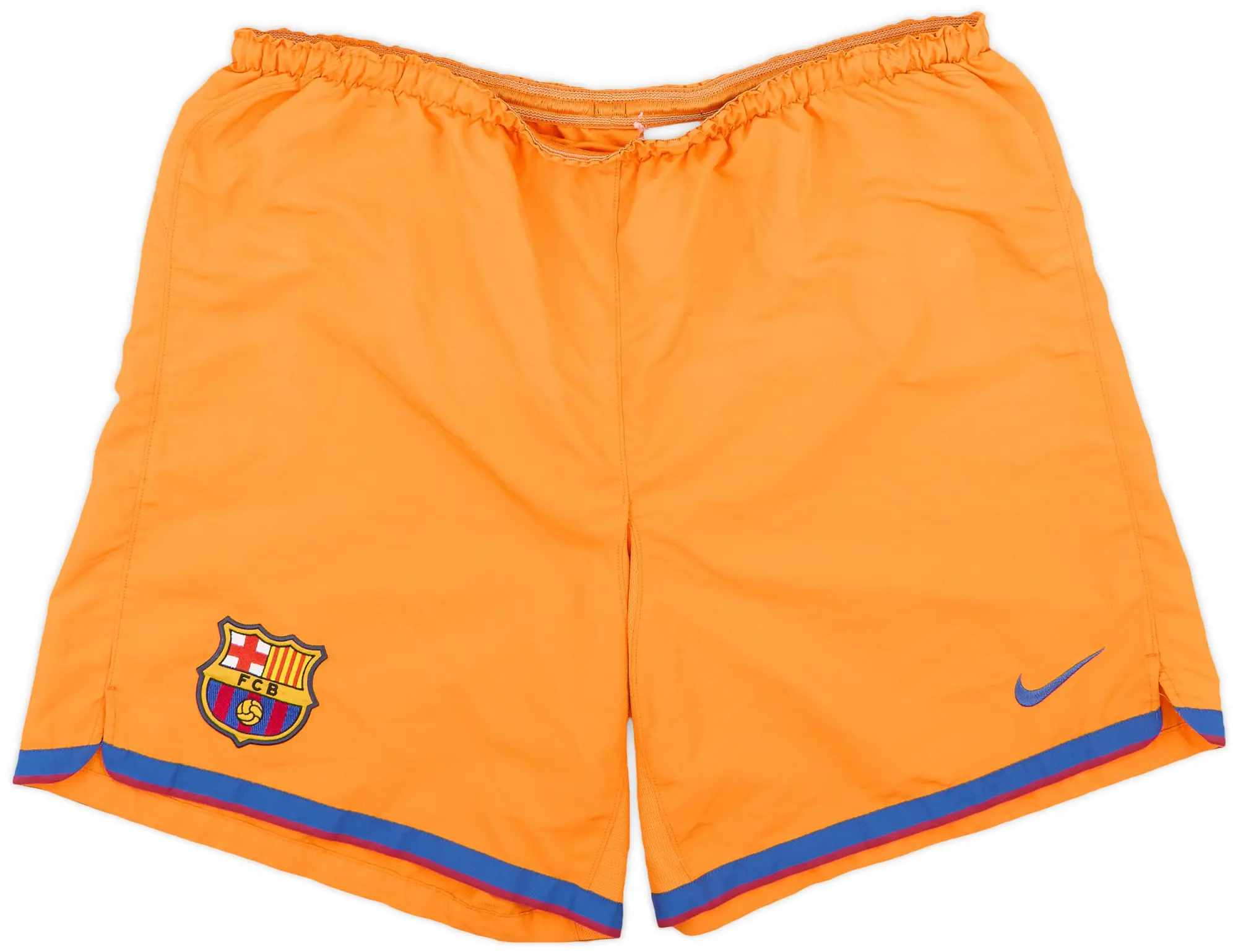 Nike 2006-07 Barcelona Away Shorts - 7/10 - (XL)