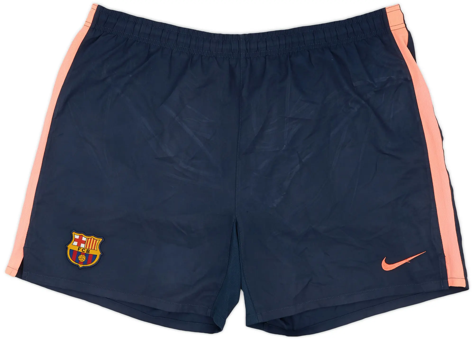 Nike 2009-10 Barcelona Away Shorts - 5/10 - (3XL)