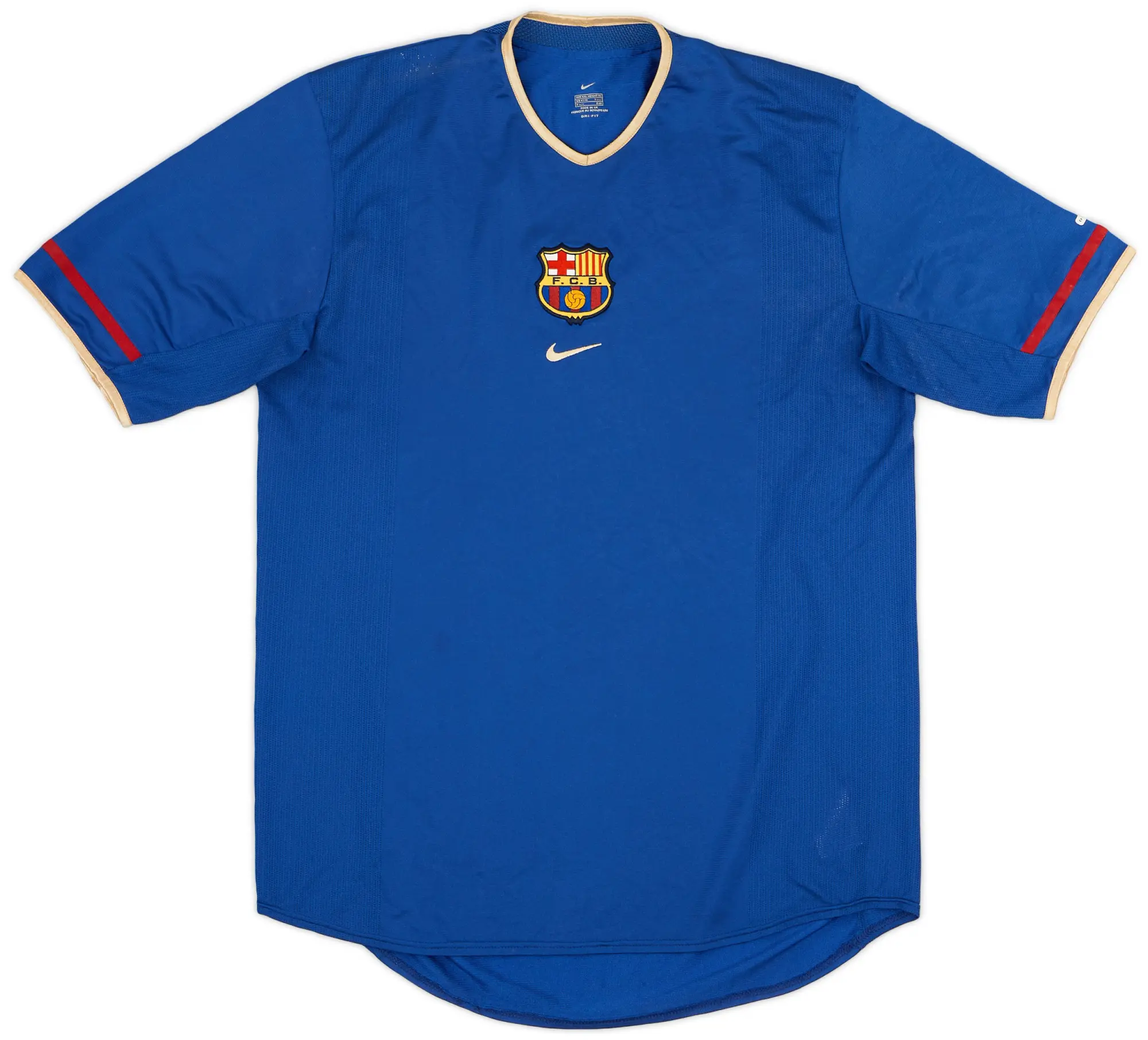 Nike 2001-02 Barcelona Third Shirt - 8/10 - (XXL)