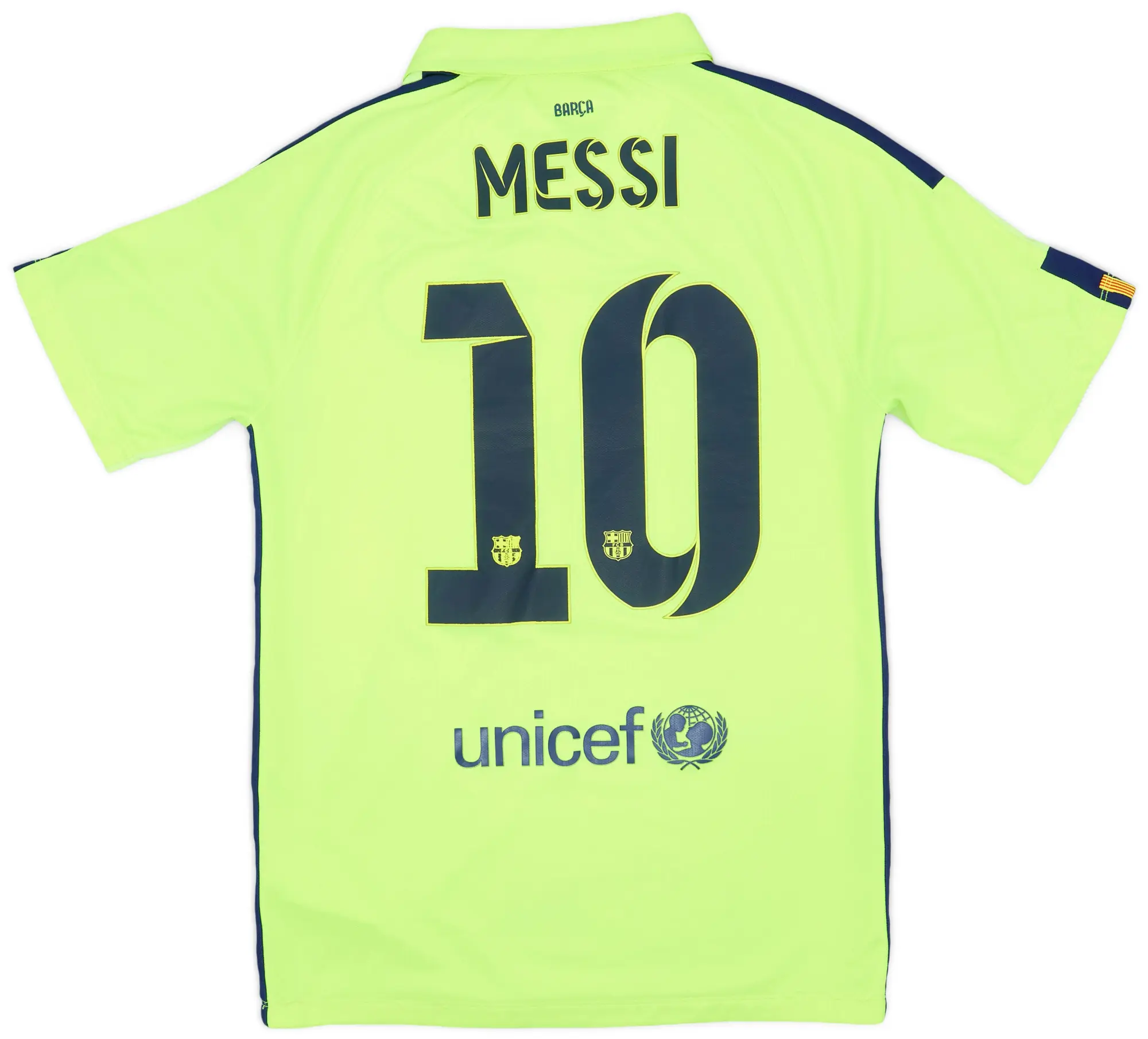 Nike 2014-15 Barcelona Third Shirt Messi #10 - 6/10 - (S)