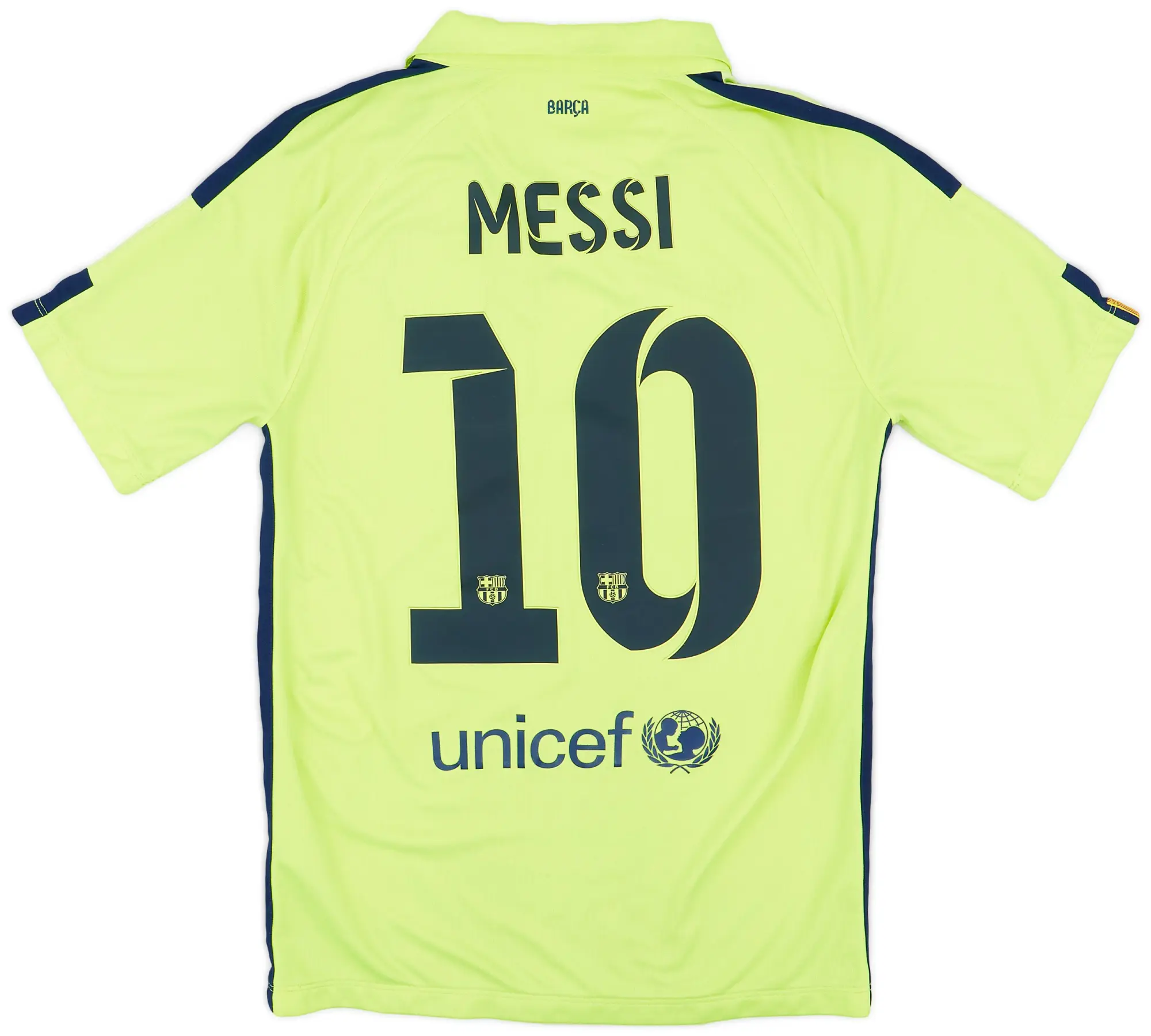 Nike 2014-15 Barcelona Third Shirt Messi #10 - 7/10 - (S)