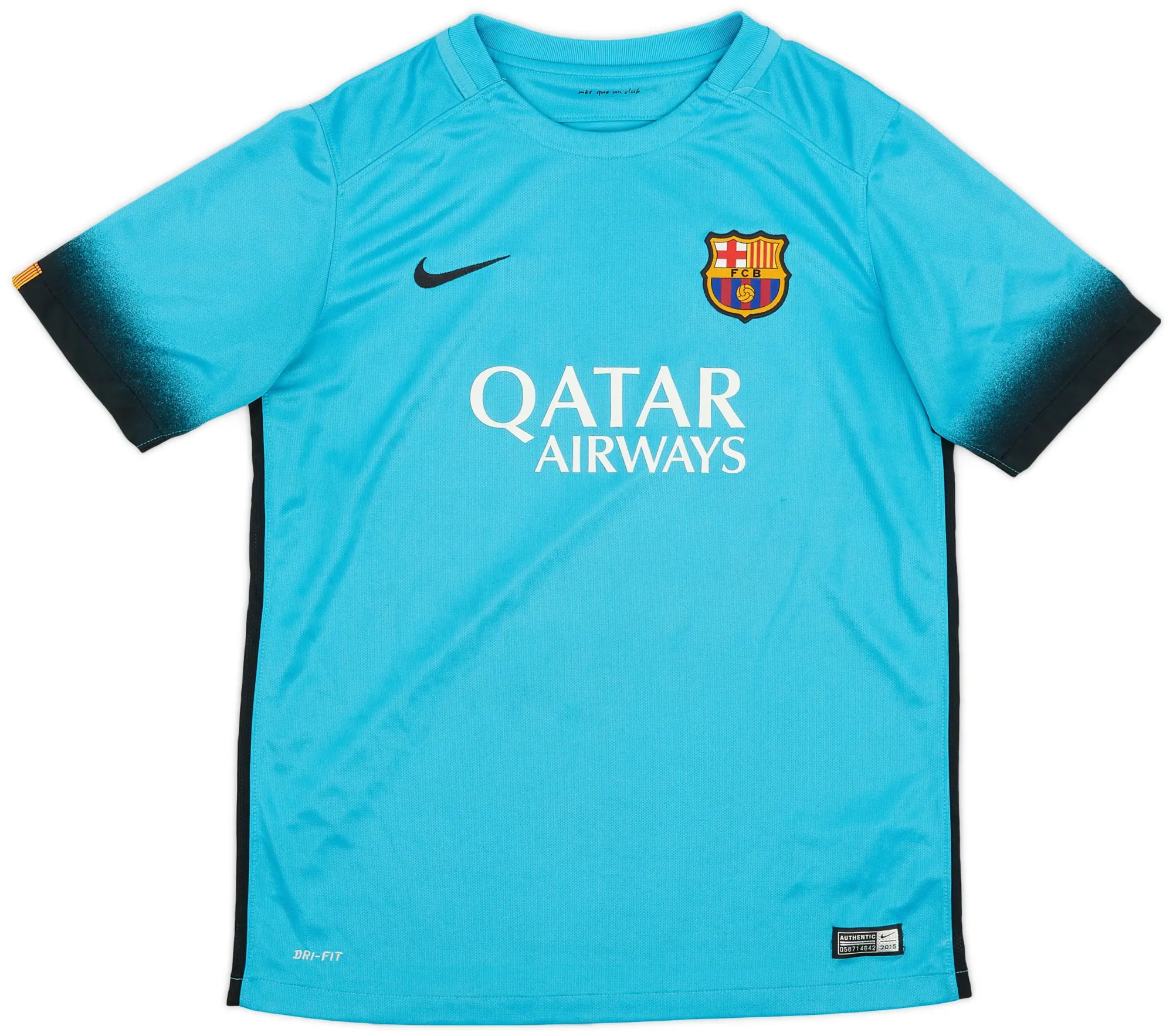 Nike 2015-16 Barcelona Third Shirt - 8/10 - (XL.Boys)