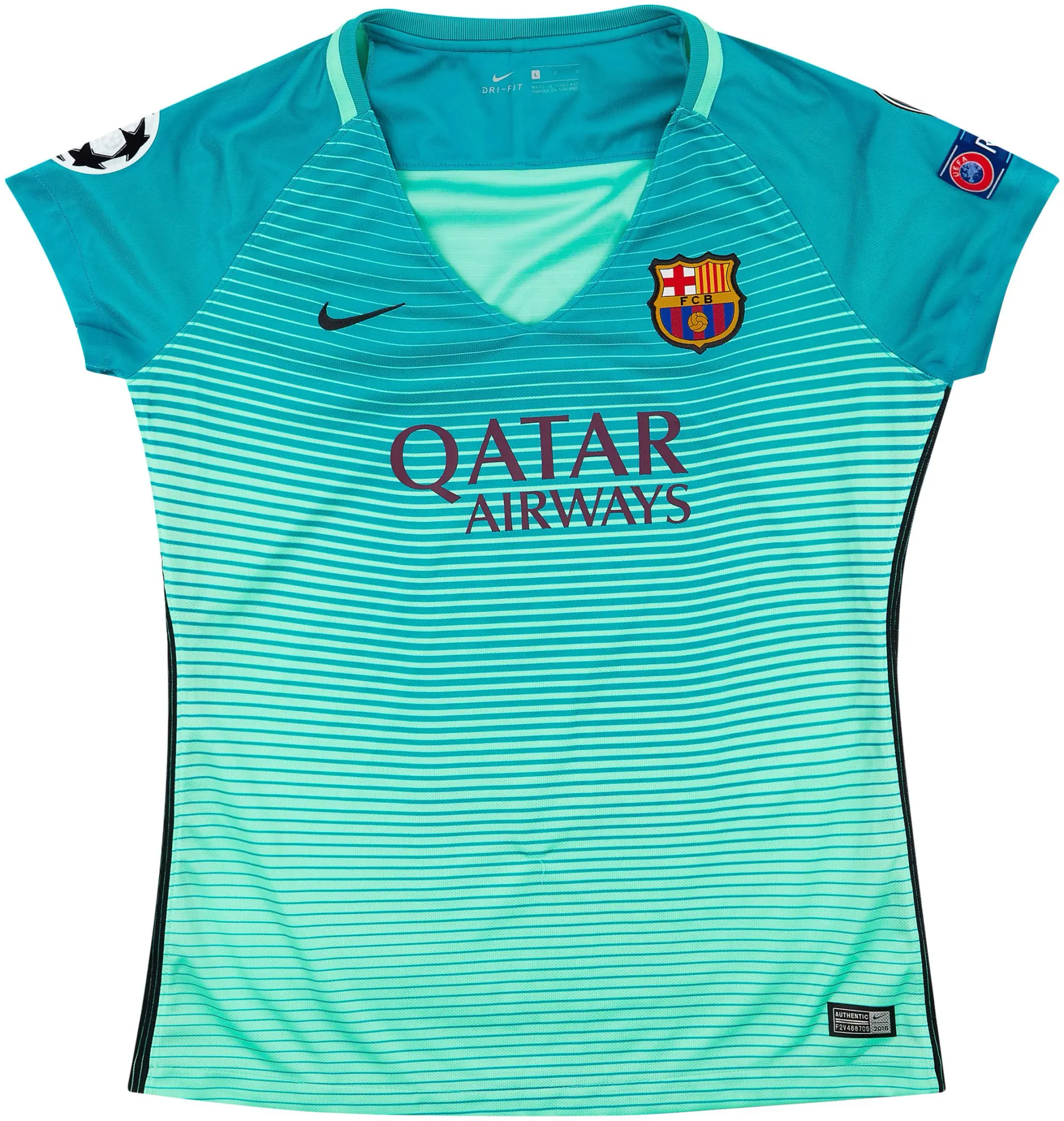 Nike 2016-17 Barcelona Third Shirt - 9/10 - (Women's L)