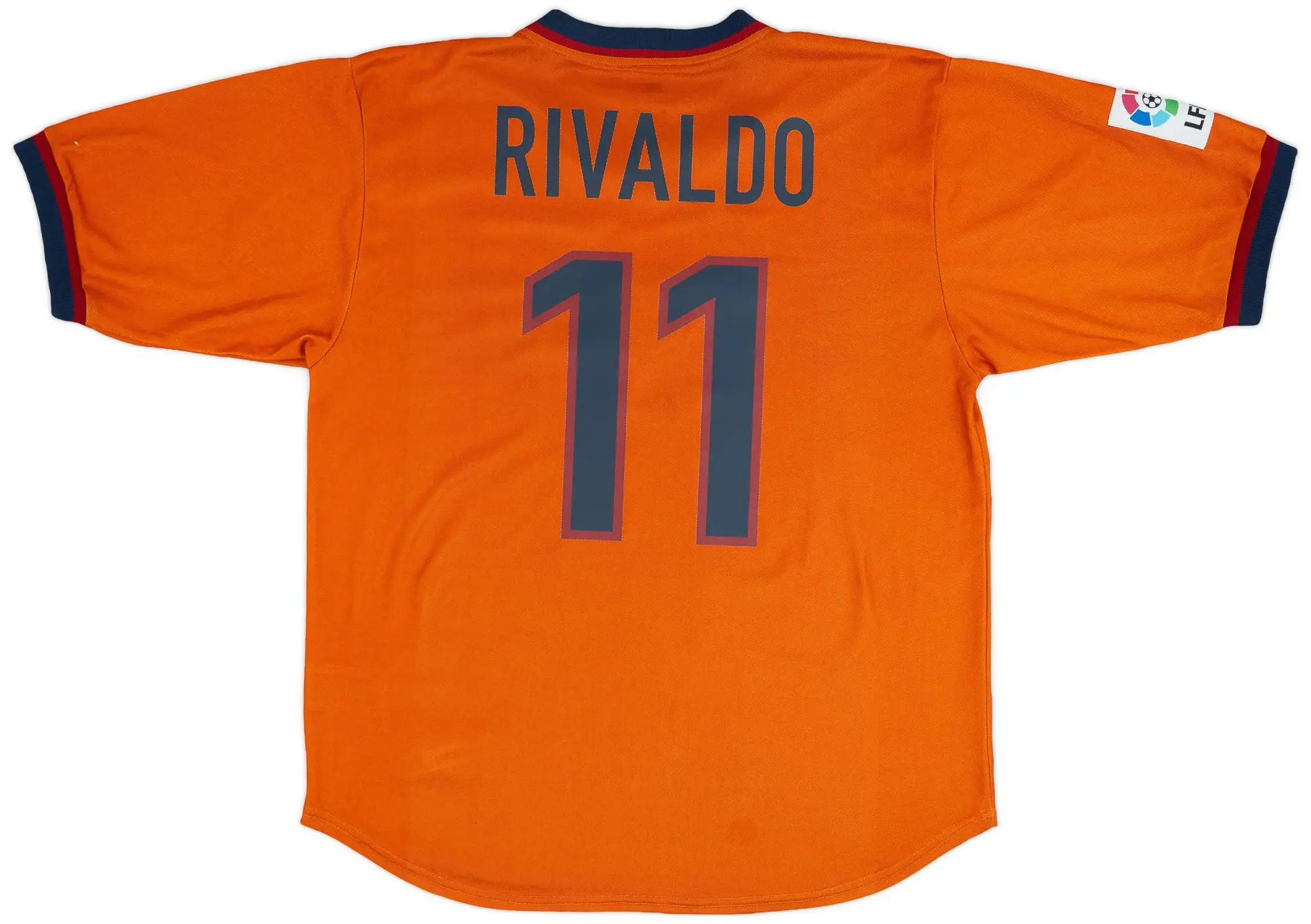 Nike 1998-99 Barcelona Third Shirt Rivaldo #11 - 9/10 - (L)