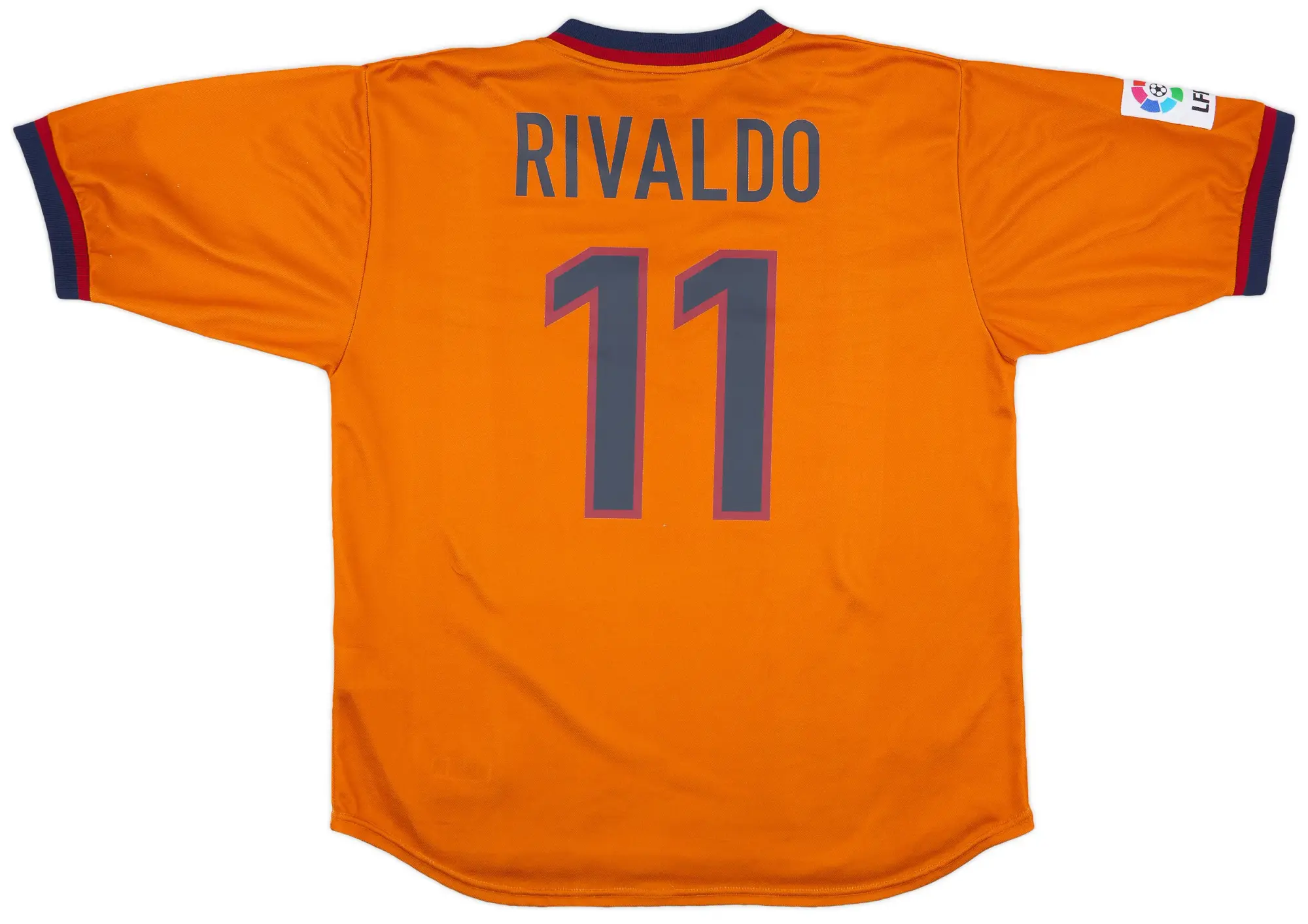 Nike 1998-00 Barcelona Third Shirt Rivaldo #11 - 8/10 - (XL)