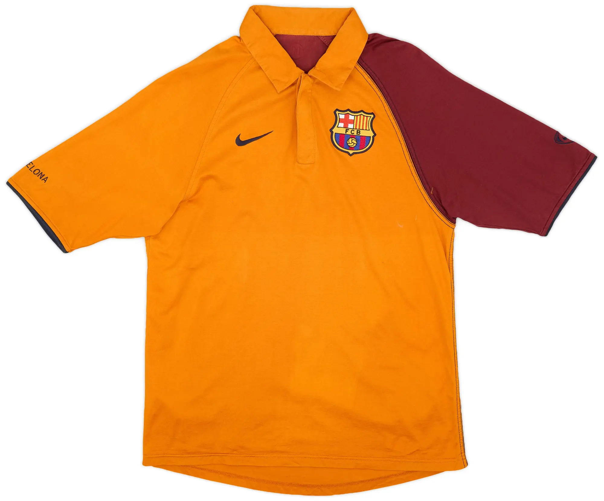 2004-05 Barcelona Nike Polo Shirt - 8/10 - (M)