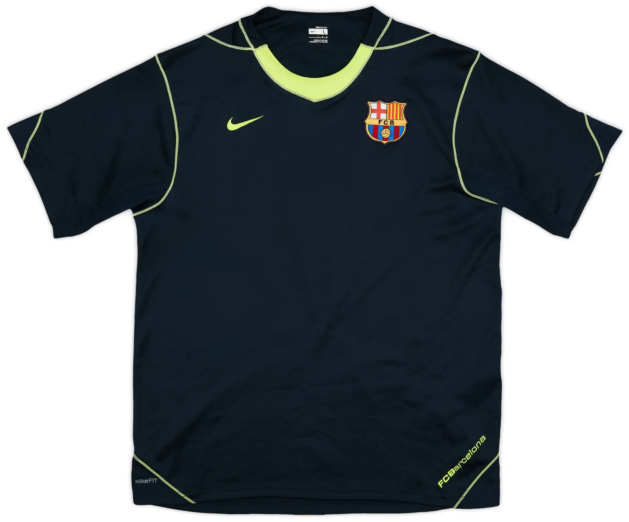 2007-08 Barcelona Nike Training Shirt - 9/10 - (S)