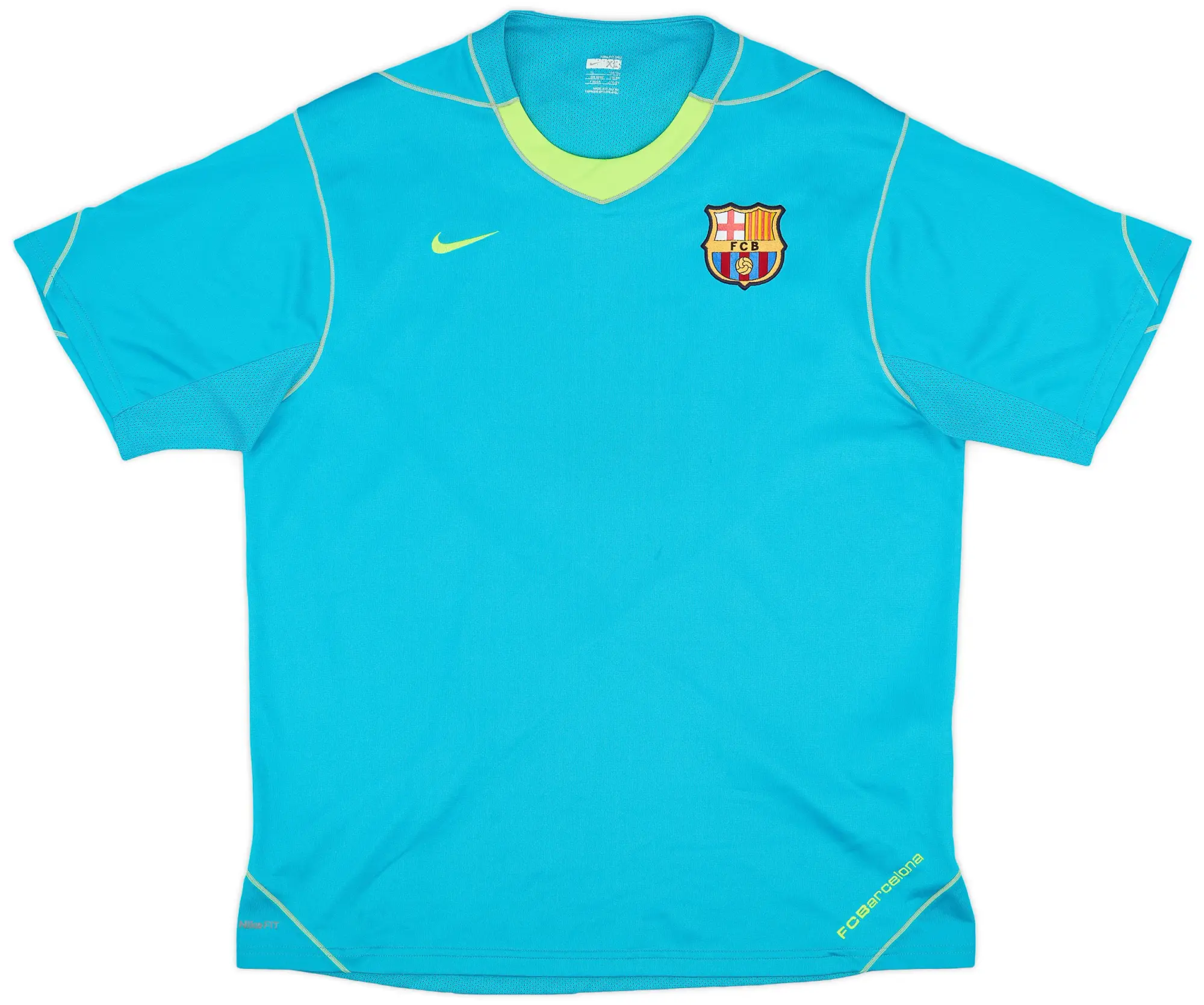 2007-08 Barcelona Nike Training Shirt - 8/10 - (XL)