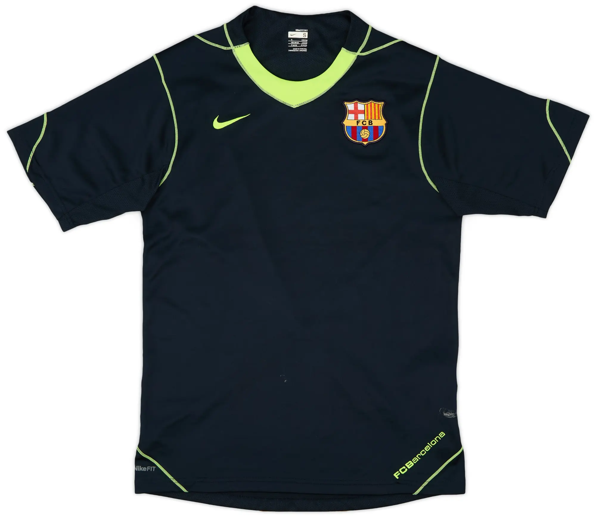 2007-08 Barcelona Nike Training Shirt - 8/10 - (S)