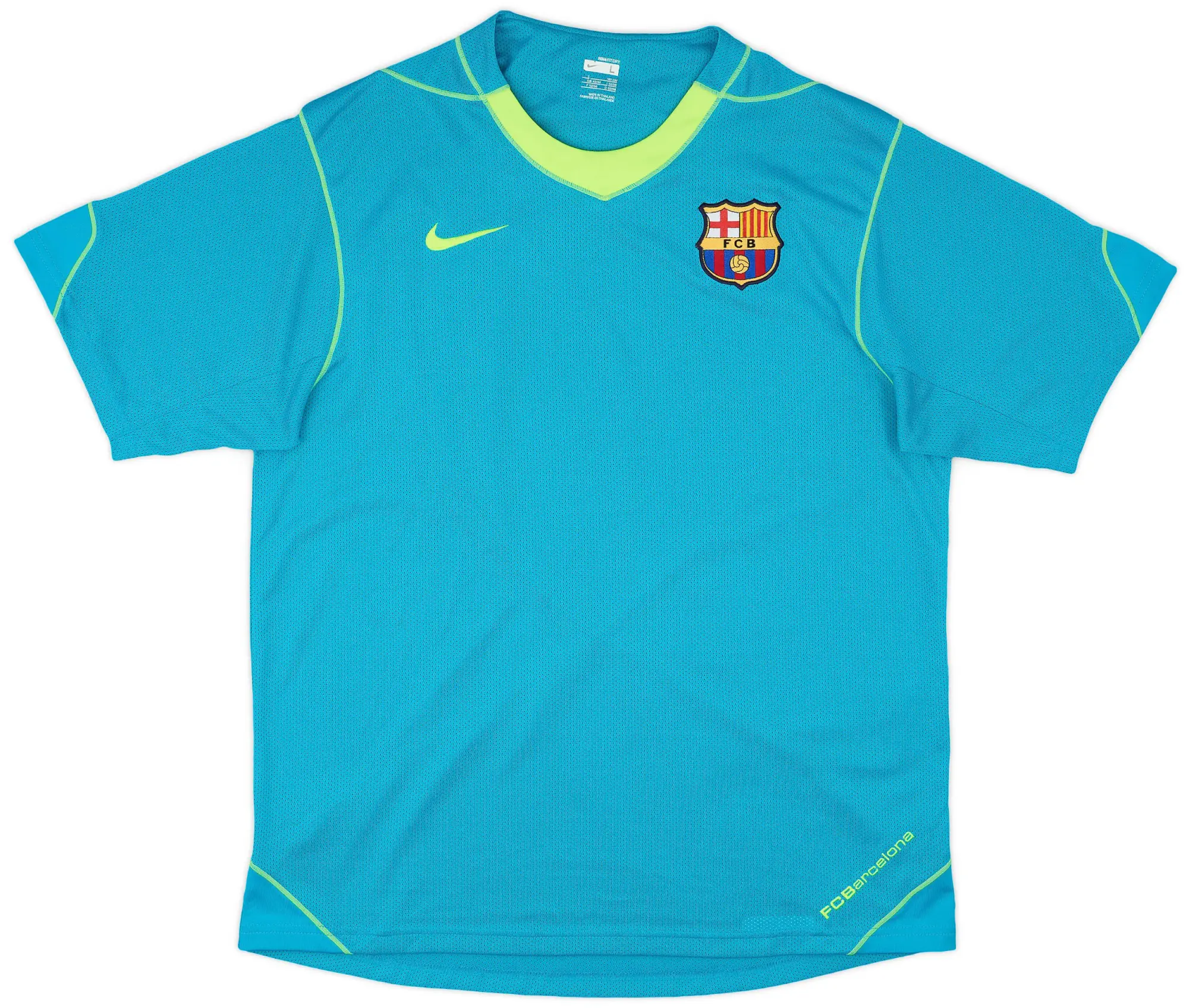 2007-08 Barcelona Nike Training Shirt - 9/10 - (S)