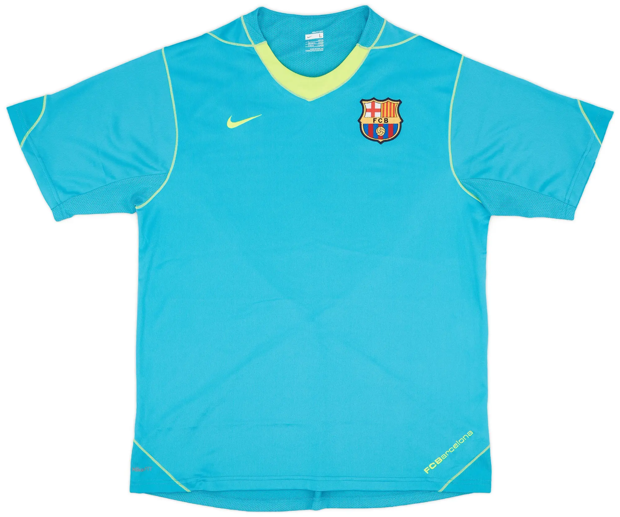 2007-08 Barcelona Nike Training L/S Shirt - 9/10 - (S)