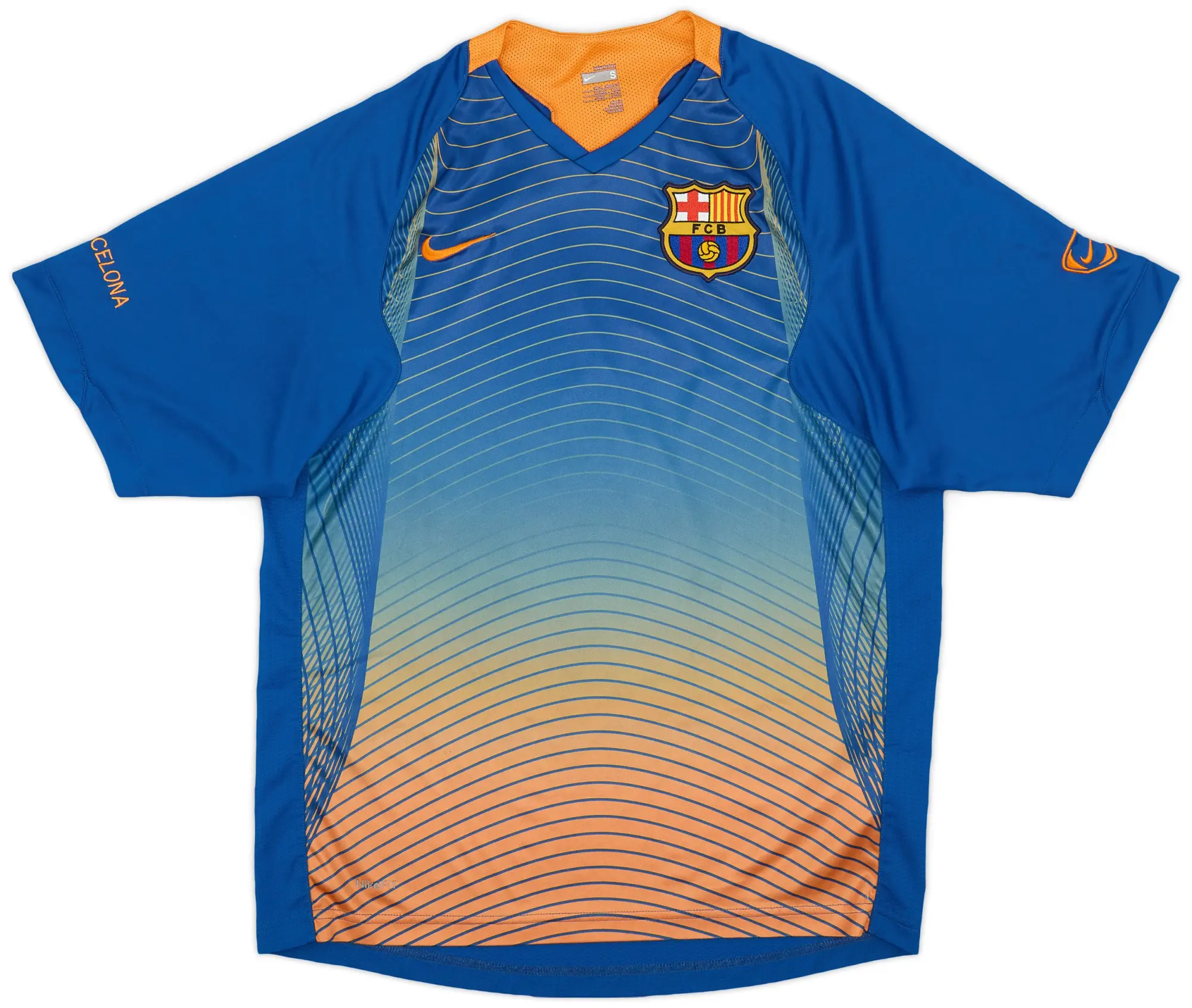 Nike 2007-08 Barcelona Training Shirt - 8/10 - (S)