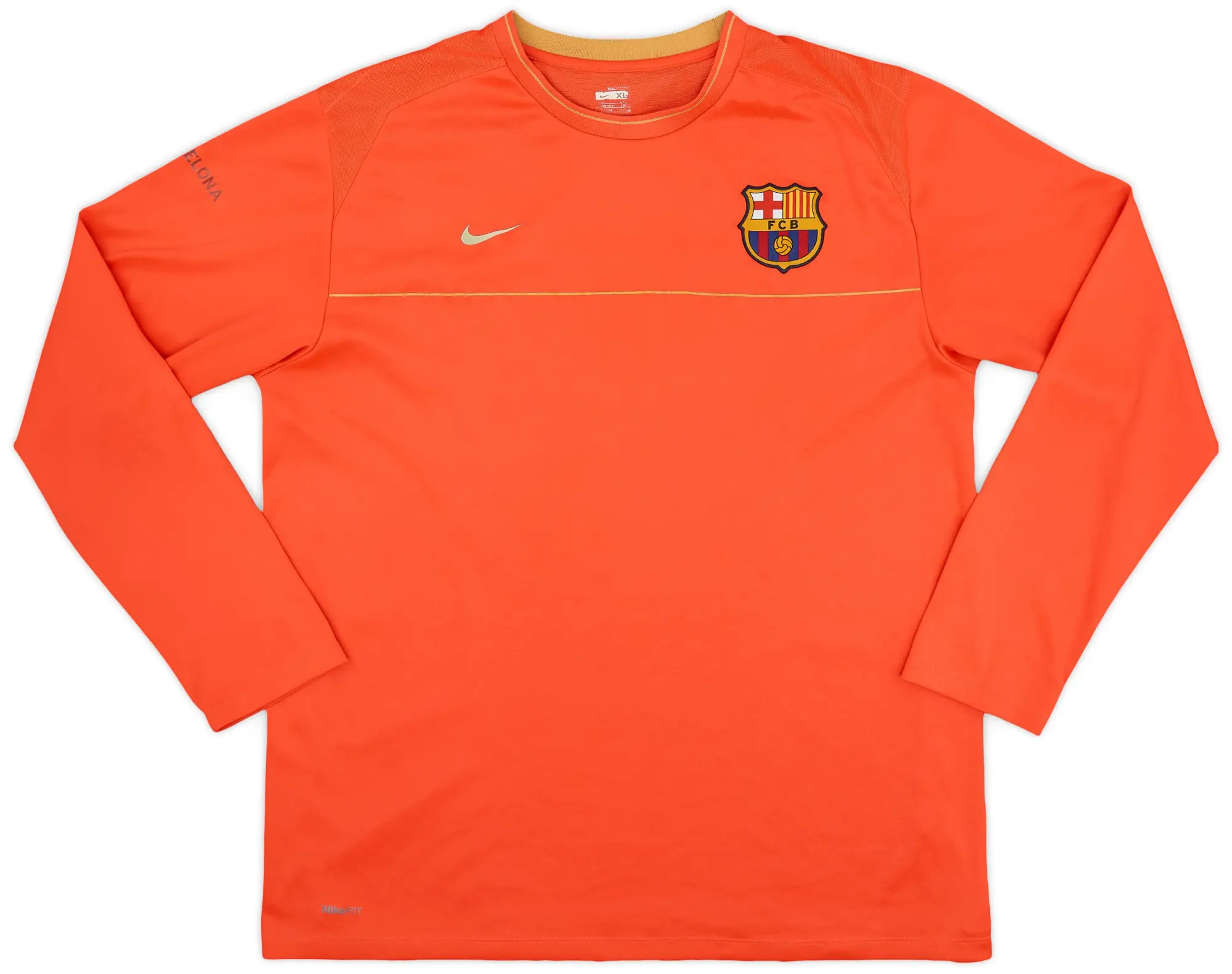 2008-09 Barcelona Nike Training L/S Shirt - 6/10 - (XL)