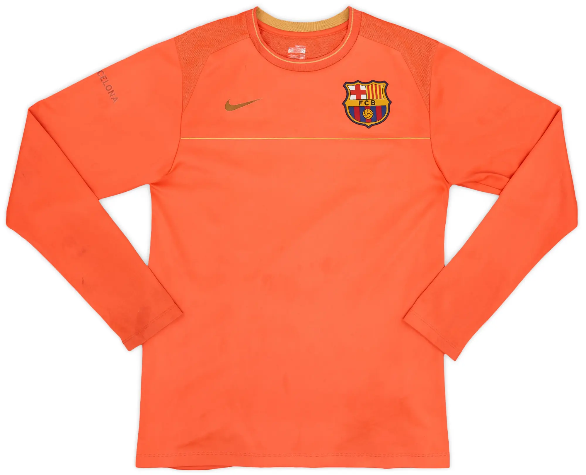 2008-09 Barcelona Nike Training L/S Shirt - 6/10 - (S)