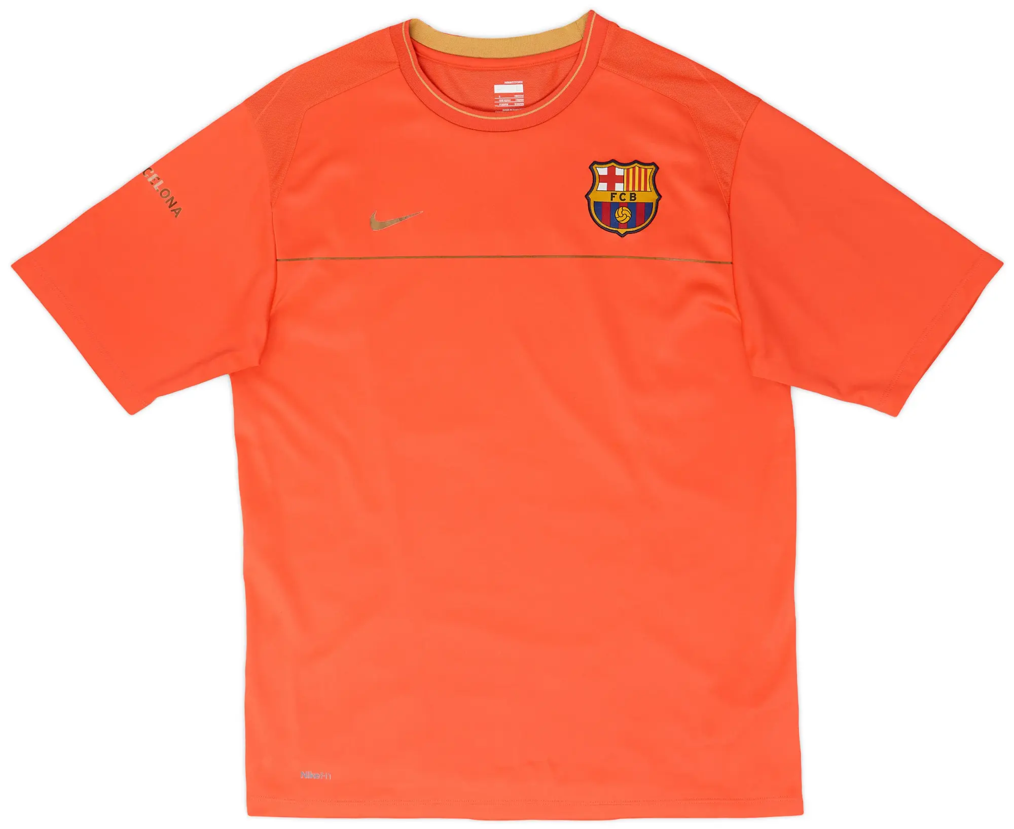 2008-09 Barcelona Nike Training Shirt - 9/10 - (L)