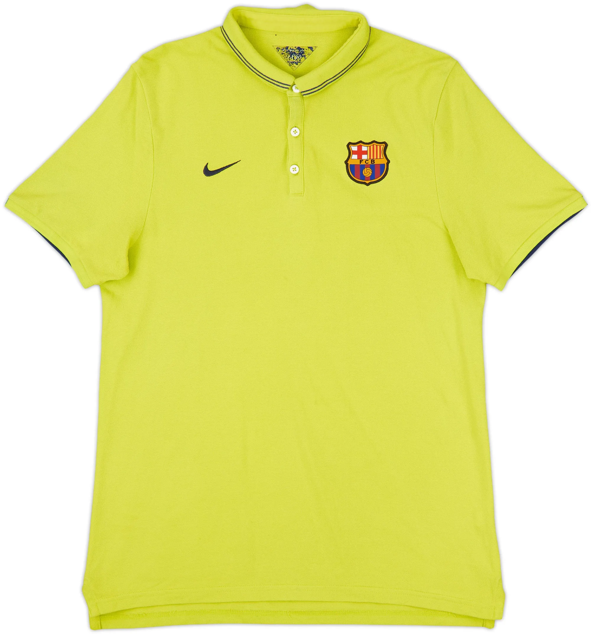 Nike Barcelona Mens SS Home Shirt 2014/15