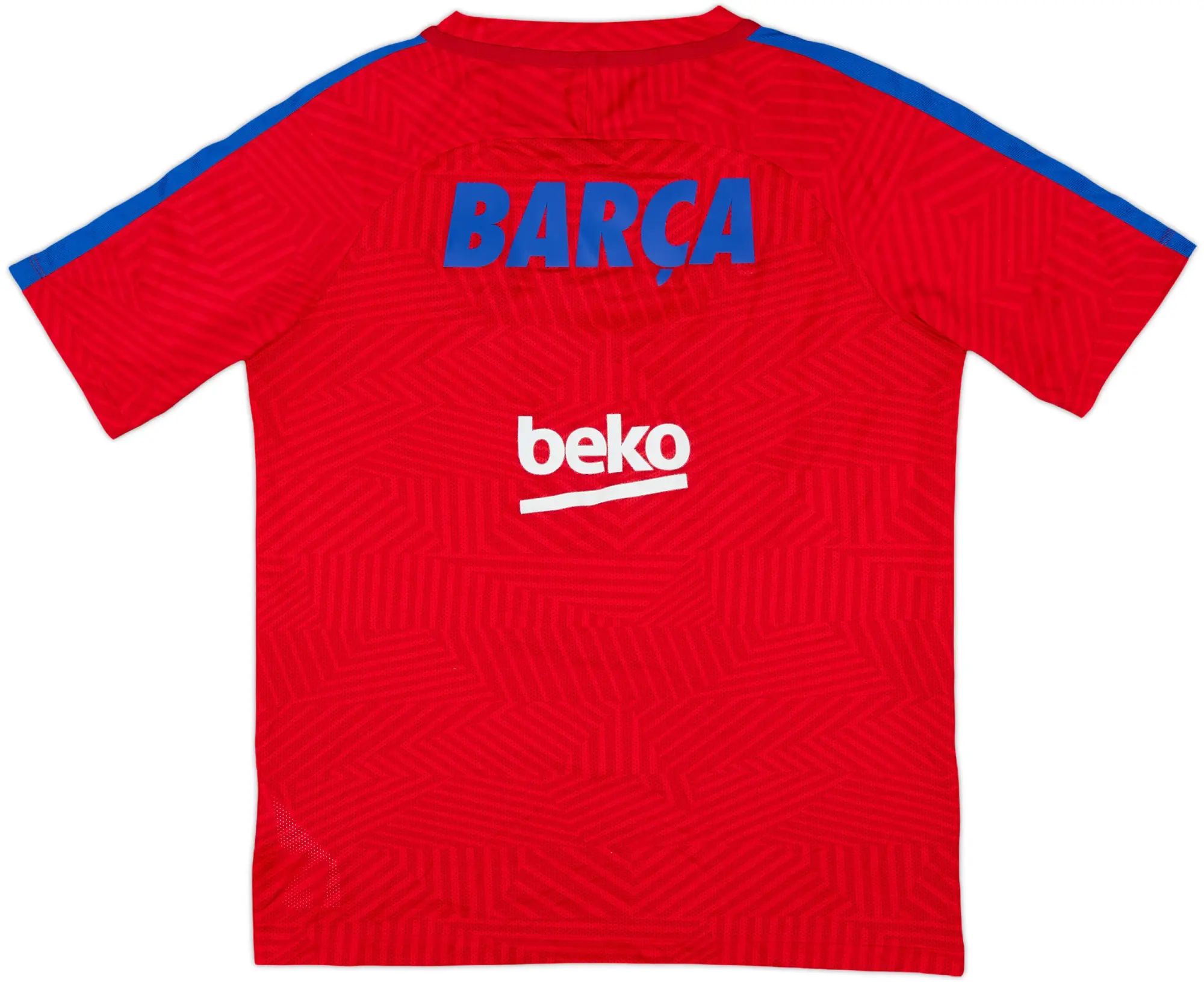 Nike Barcelona Mens SS Home Shirt 2016/17