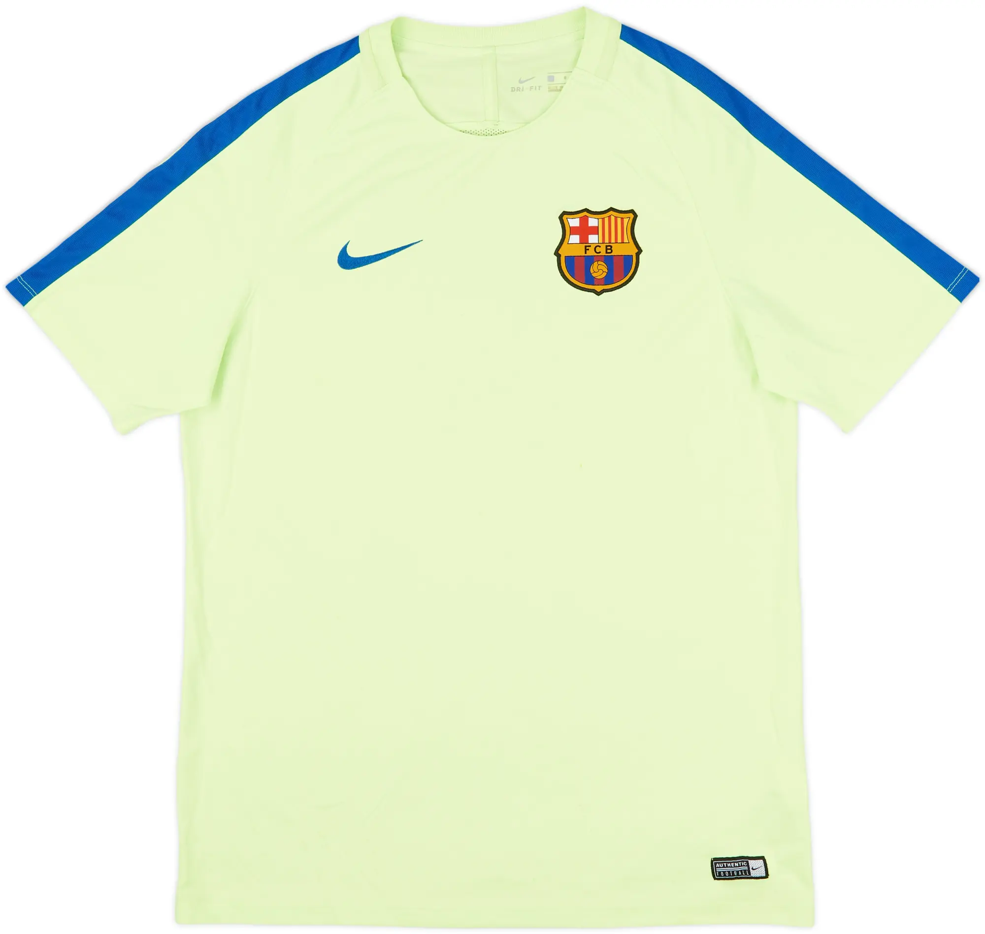 2017-18 Barcelona Nike Training Shirt - 8/10 - (L)