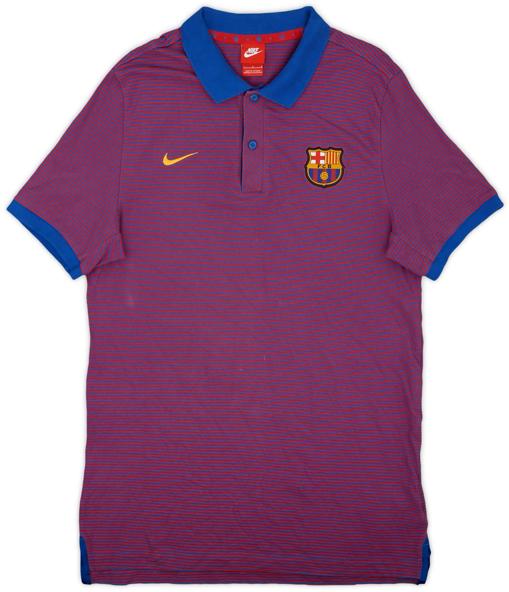 2017-18 Barcelona Nike Polo Shirt - 9/10 - (L)