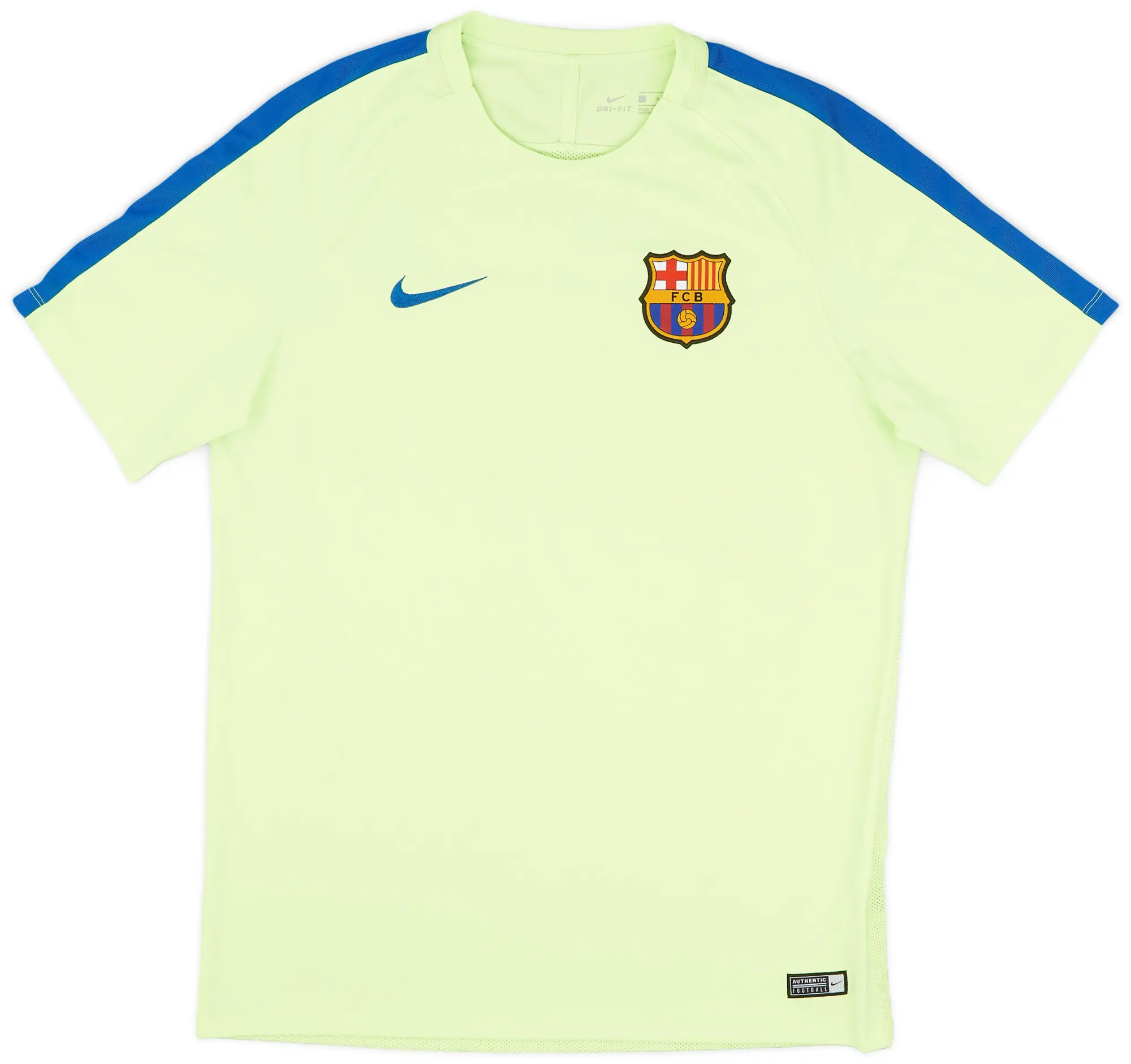 2017-18 Barcelona Nike Training Shirt - 8/10 - (M)