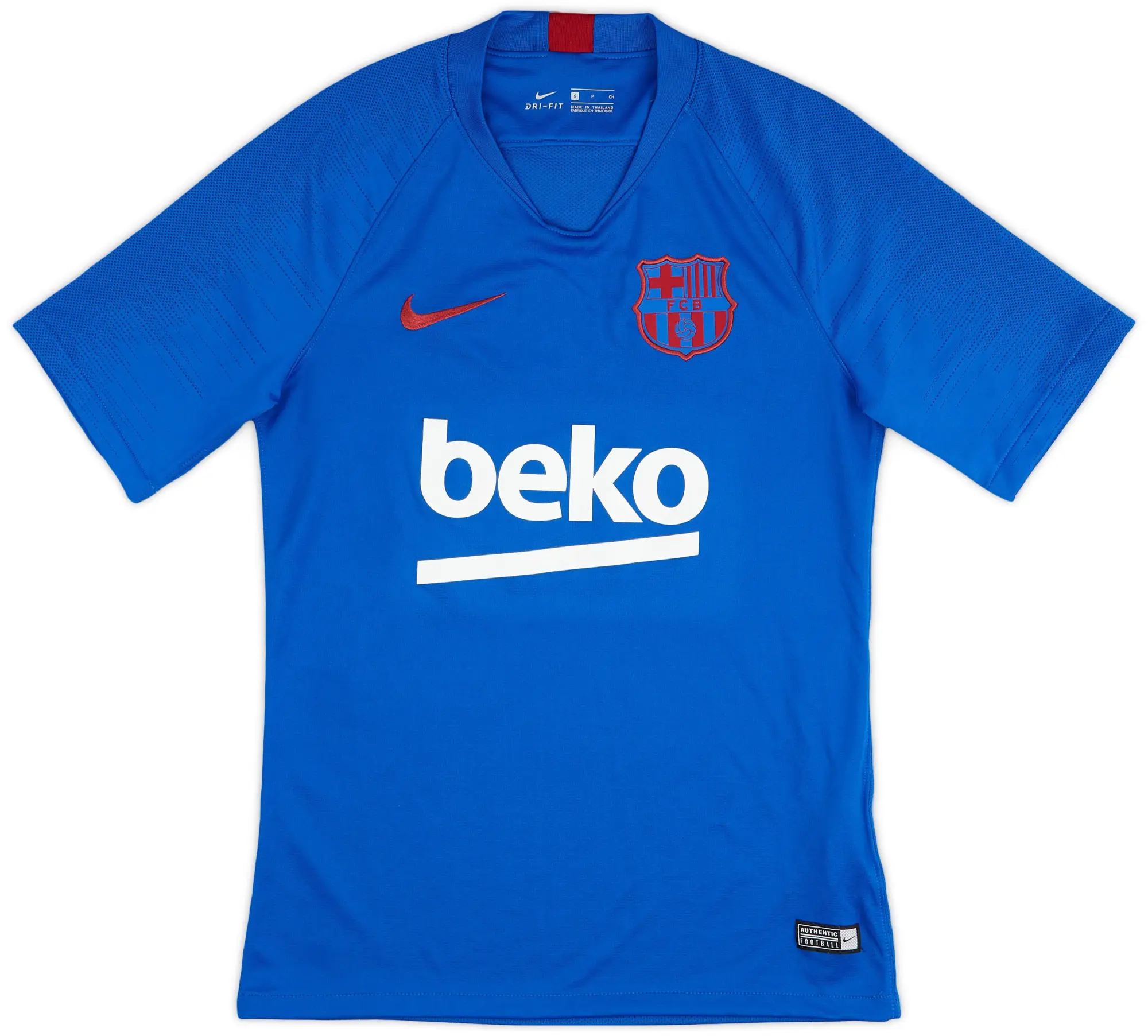 2019-2020 Barcelona Nike Training Shirt - 8/10 - (S)