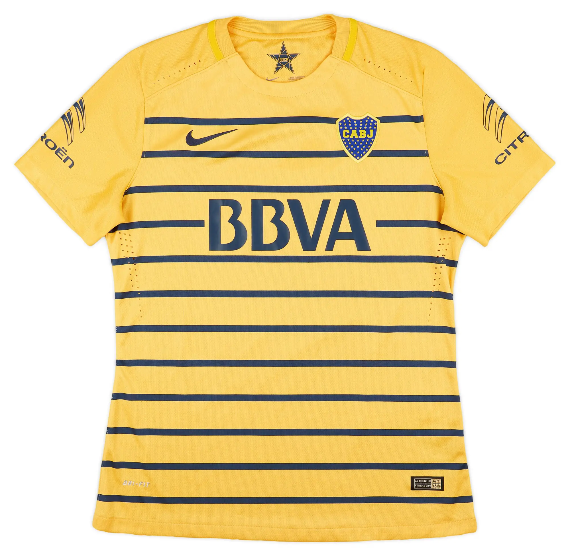 Nike 2015-16 Boca Juniors Authentic Away Shirt - 8/10 - (S)