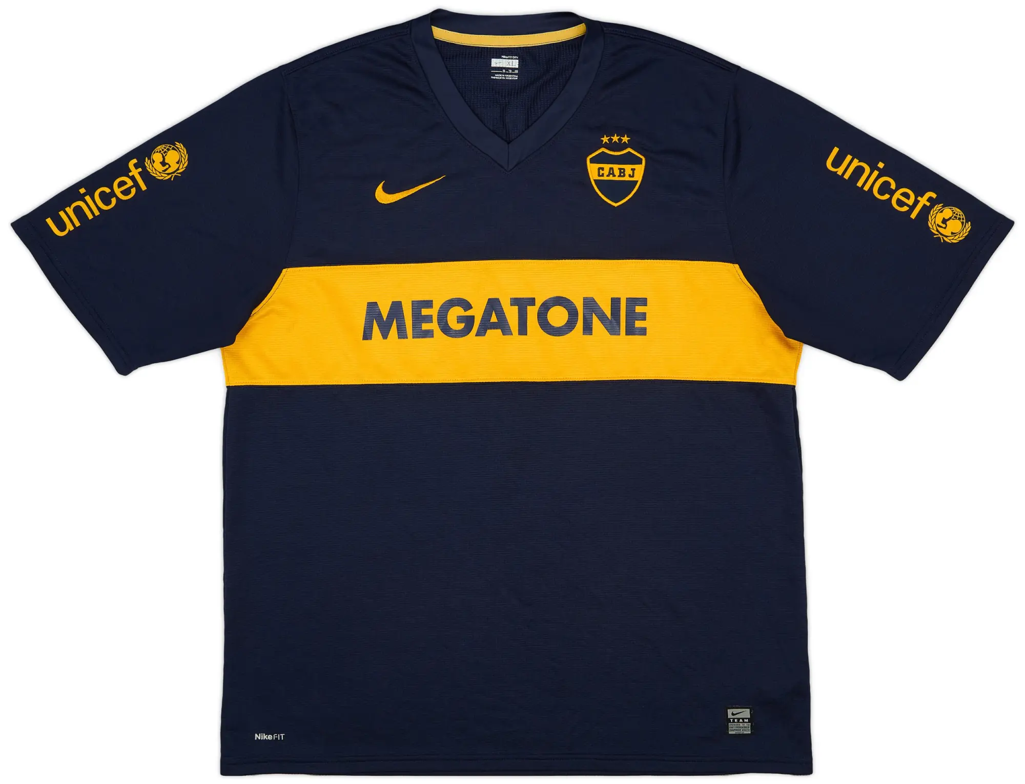 Nike 2007-08 Boca Juniors Home Shirt - 7/10 - (XL)