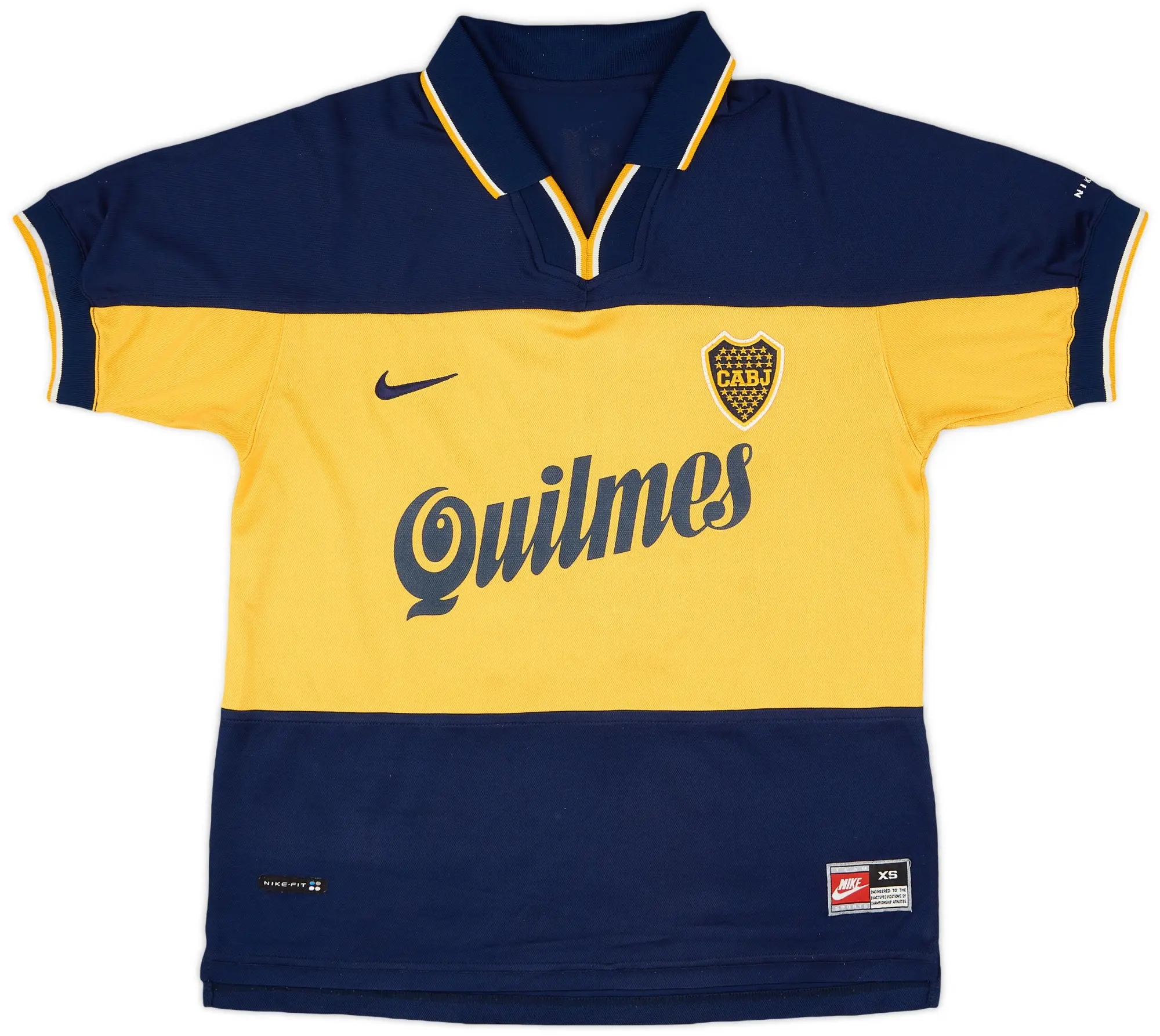 Nike 1998-00 Boca Juniors Home Shirt - 8/10 - (XS)