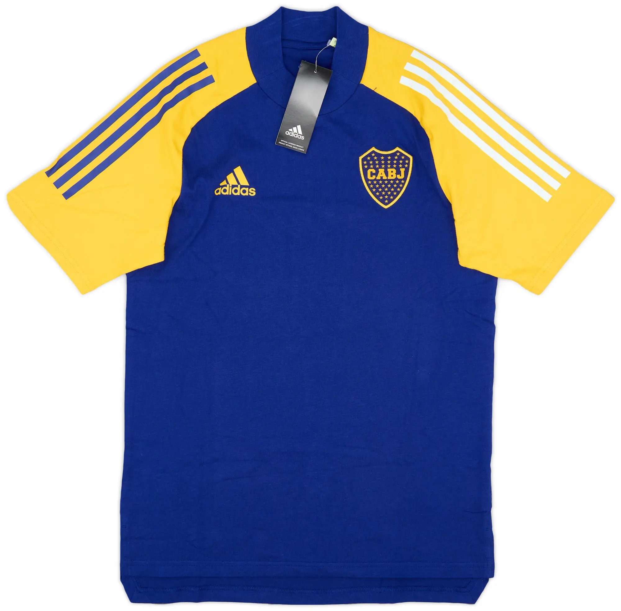 2020-21 Boca Juniors adidas Cotton Tee (S)