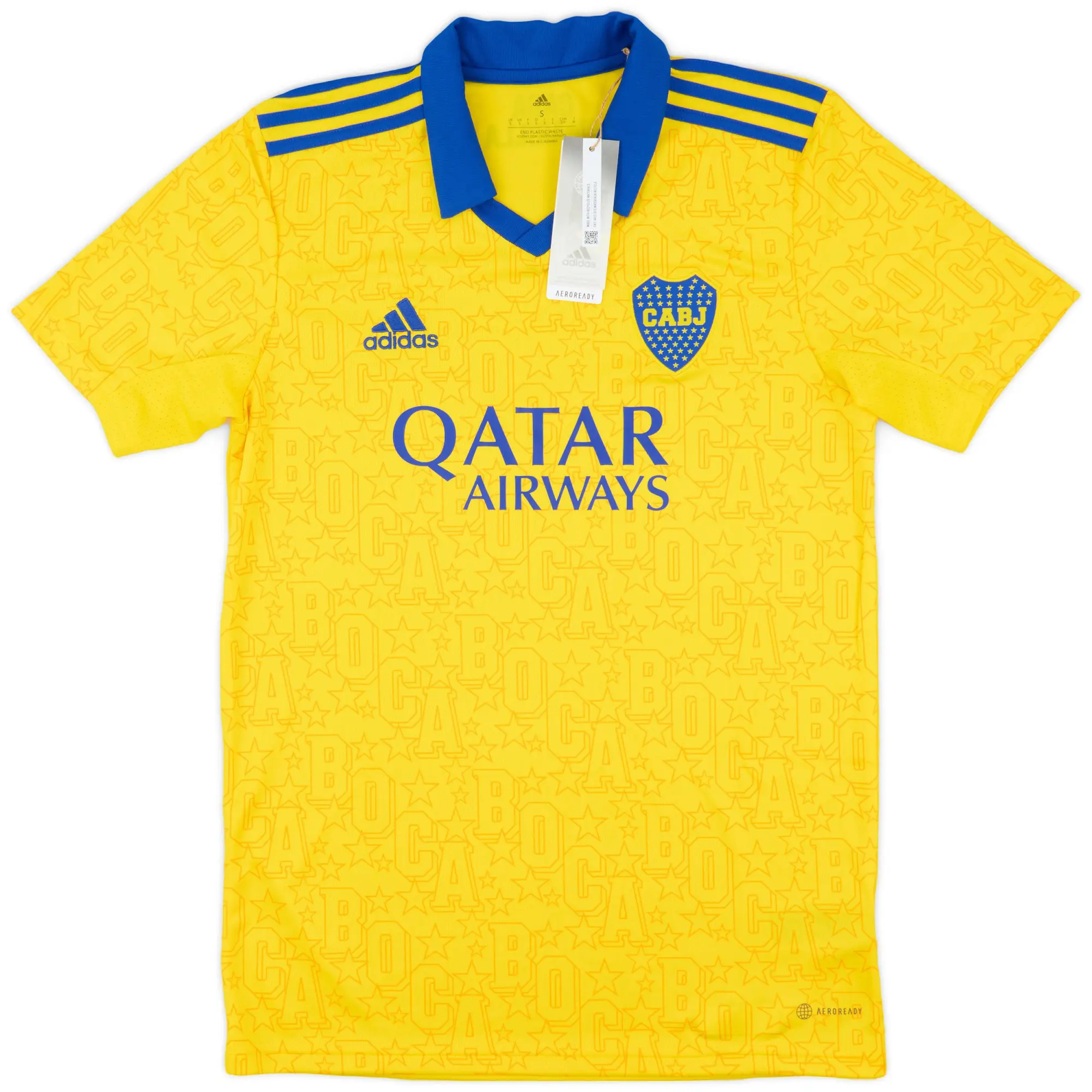 adidas 2022 Boca Juniors Third Shirt (S)