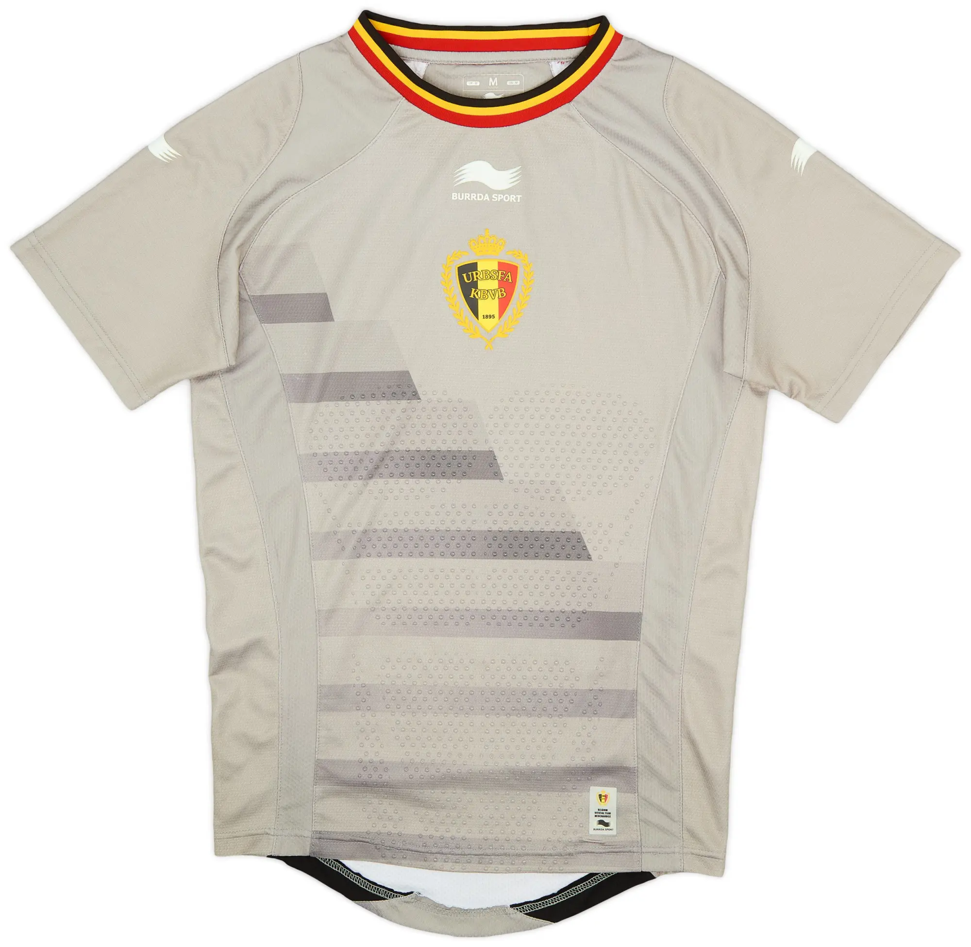 Burrda 2014-15 Belgium Player Issue GK S/S Shirt - 9/10 - (M)