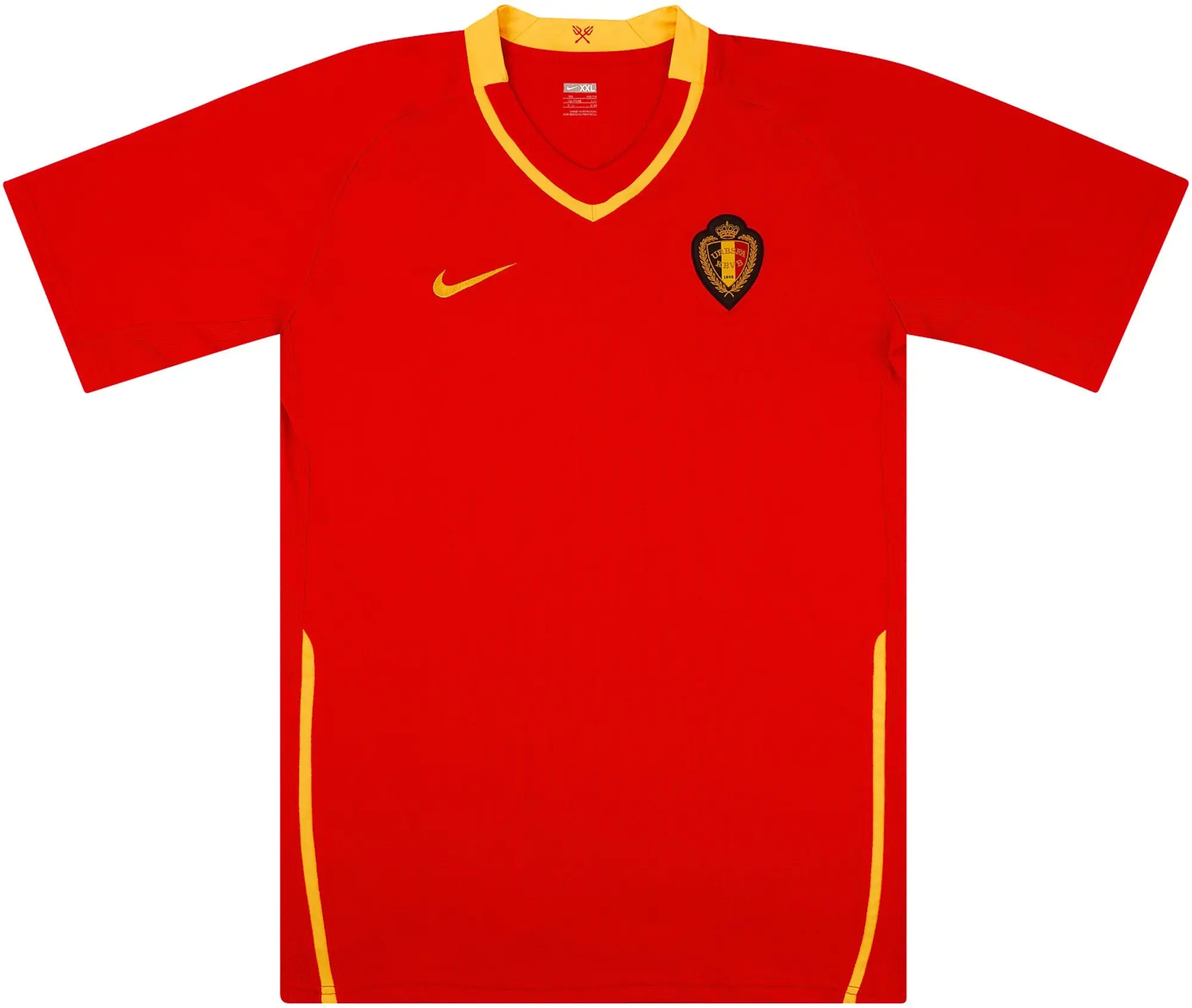 Nike 2008-09 Belgium Player Issue Home Shirt - 8/10 - (XXL)