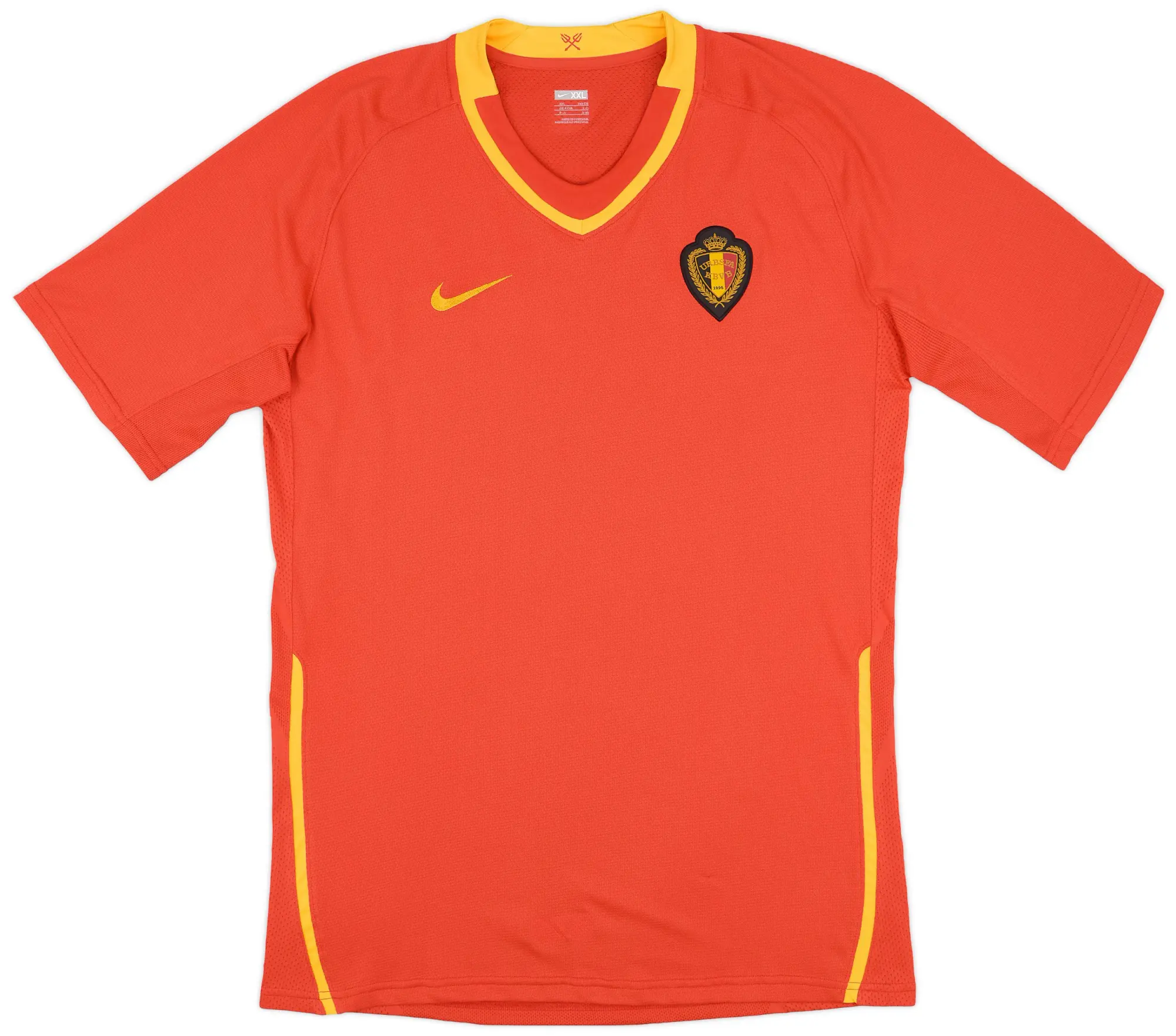 Nike 2008-09 Belgium Player Issue Home Shirt - 9/10 - (XXL)